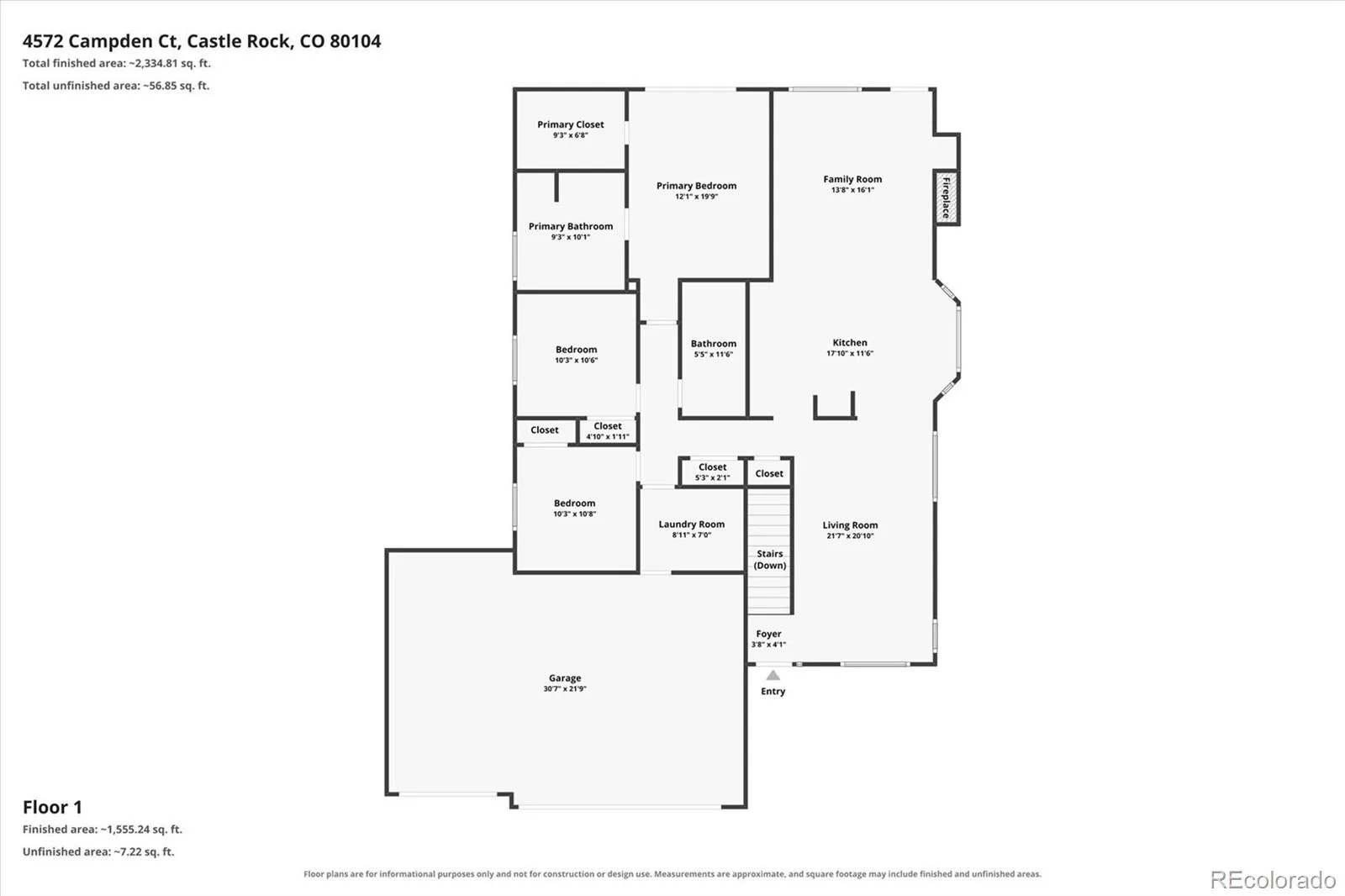 4572 Campden Court Castle Rock CO 80104 | MLS #REC8288171 08122026053456 1600 27