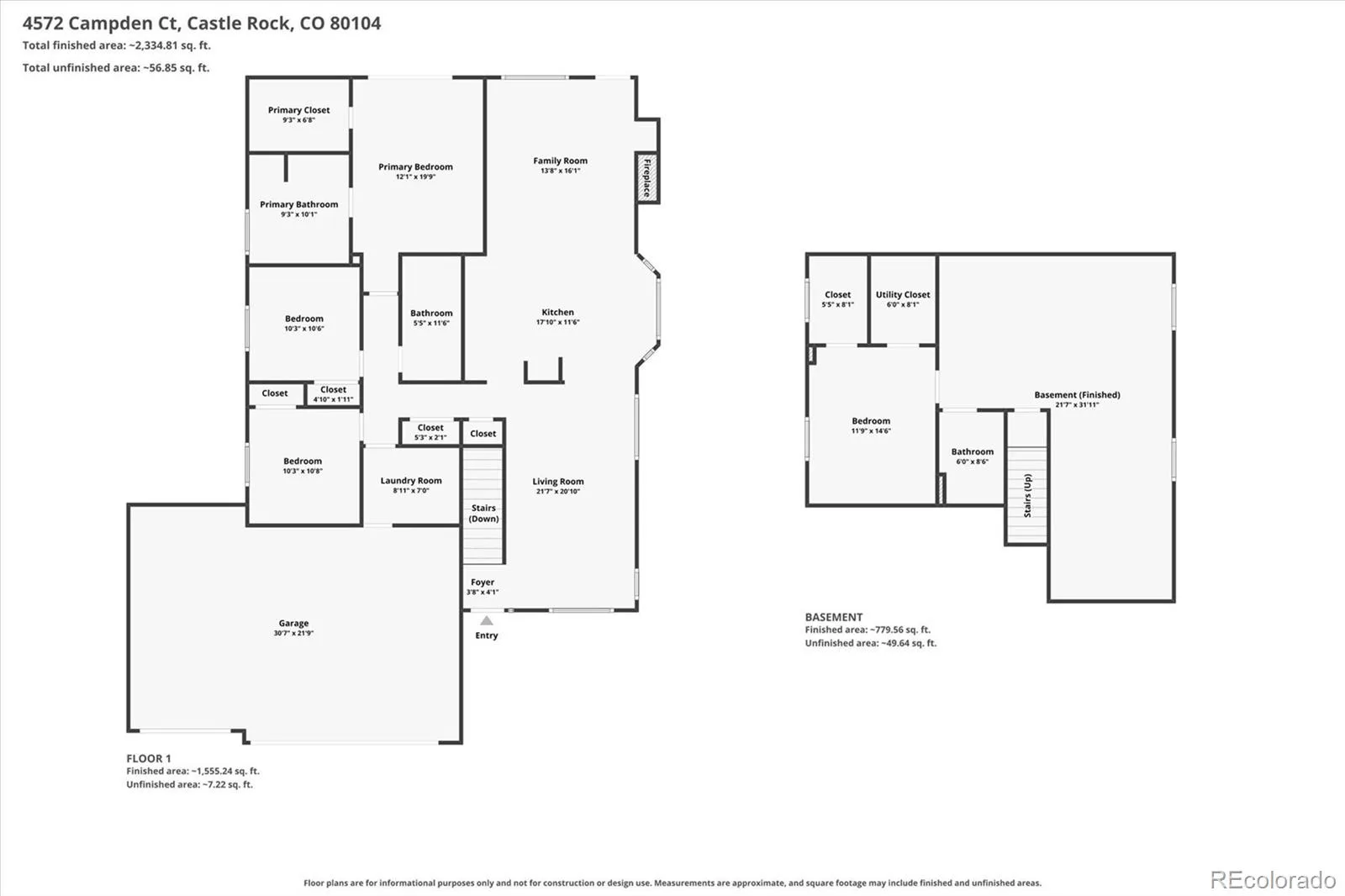 4572 Campden Court Castle Rock CO 80104 | MLS #REC8288171 08122026053456 1600 29