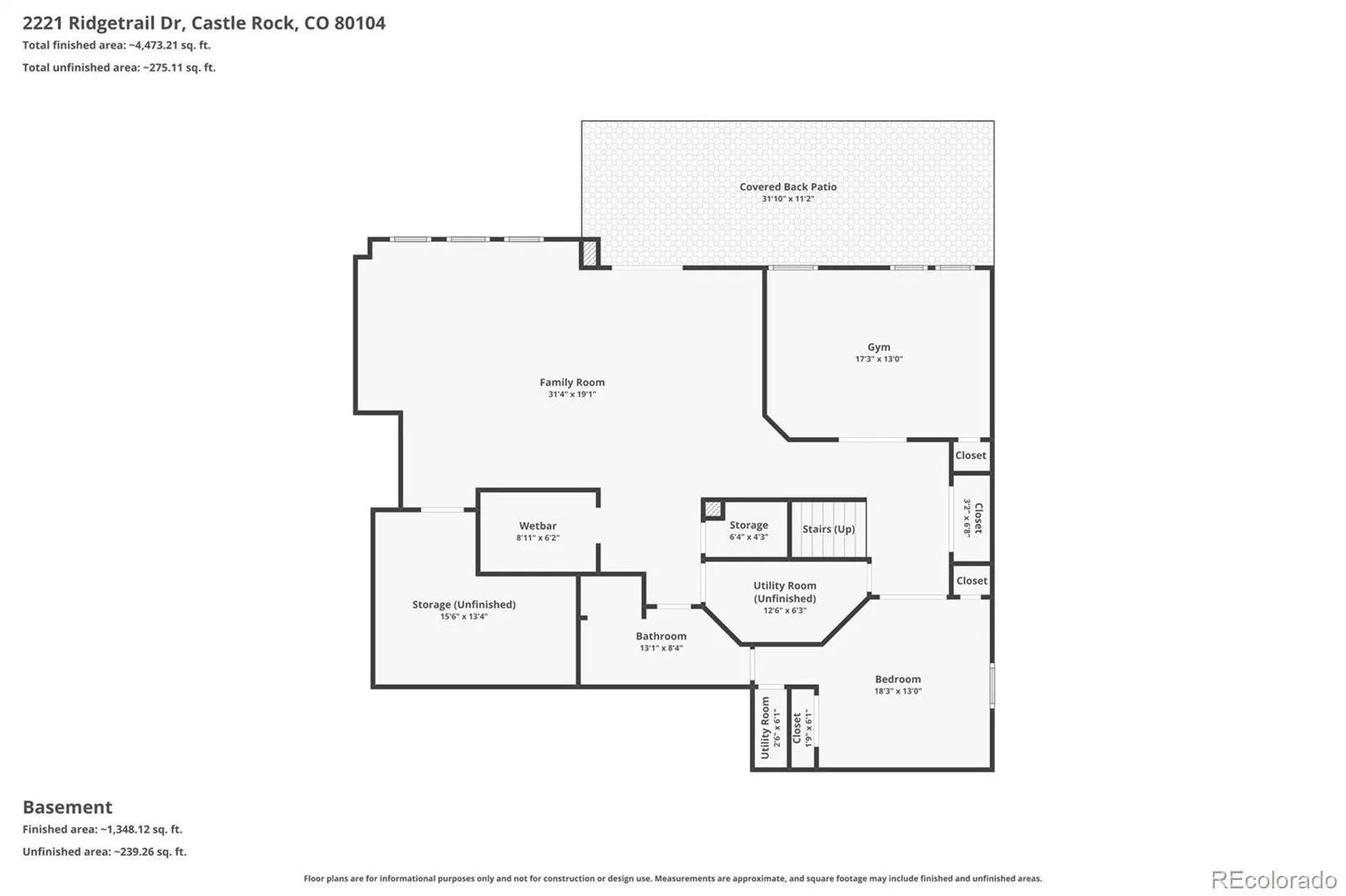 2221 Ridgetrail Drive Castle Rock CO 80104 | MLS #REC8303519 07092026215748 1600 38