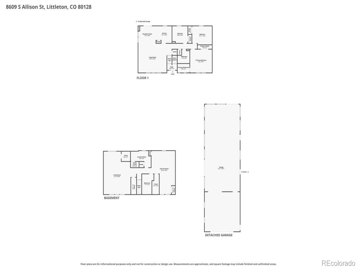 8609 S Allison Street Littleton CO 80128 | MLS #REC8311401 08212026012328 1200 45