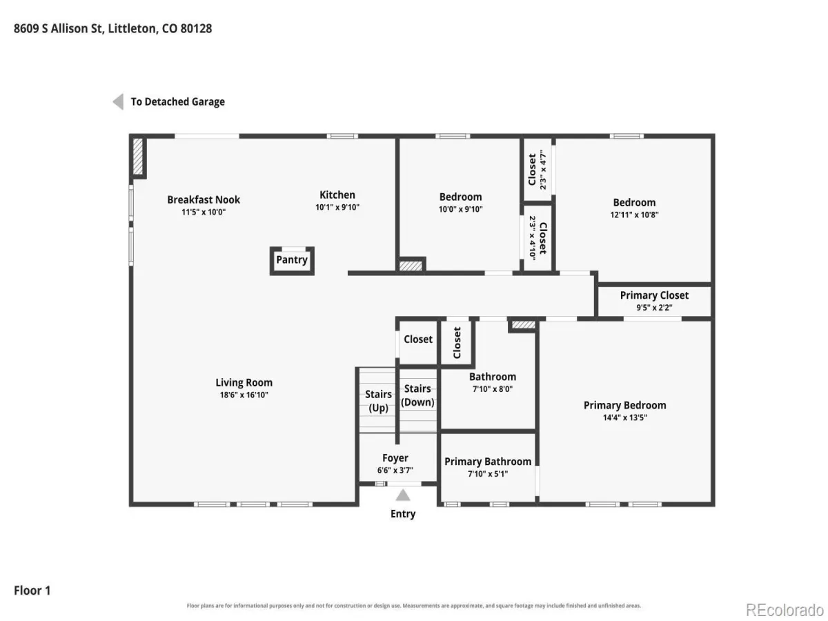 8609 S Allison Street Littleton CO 80128 | MLS #REC8311401 08212026012328 1200 46