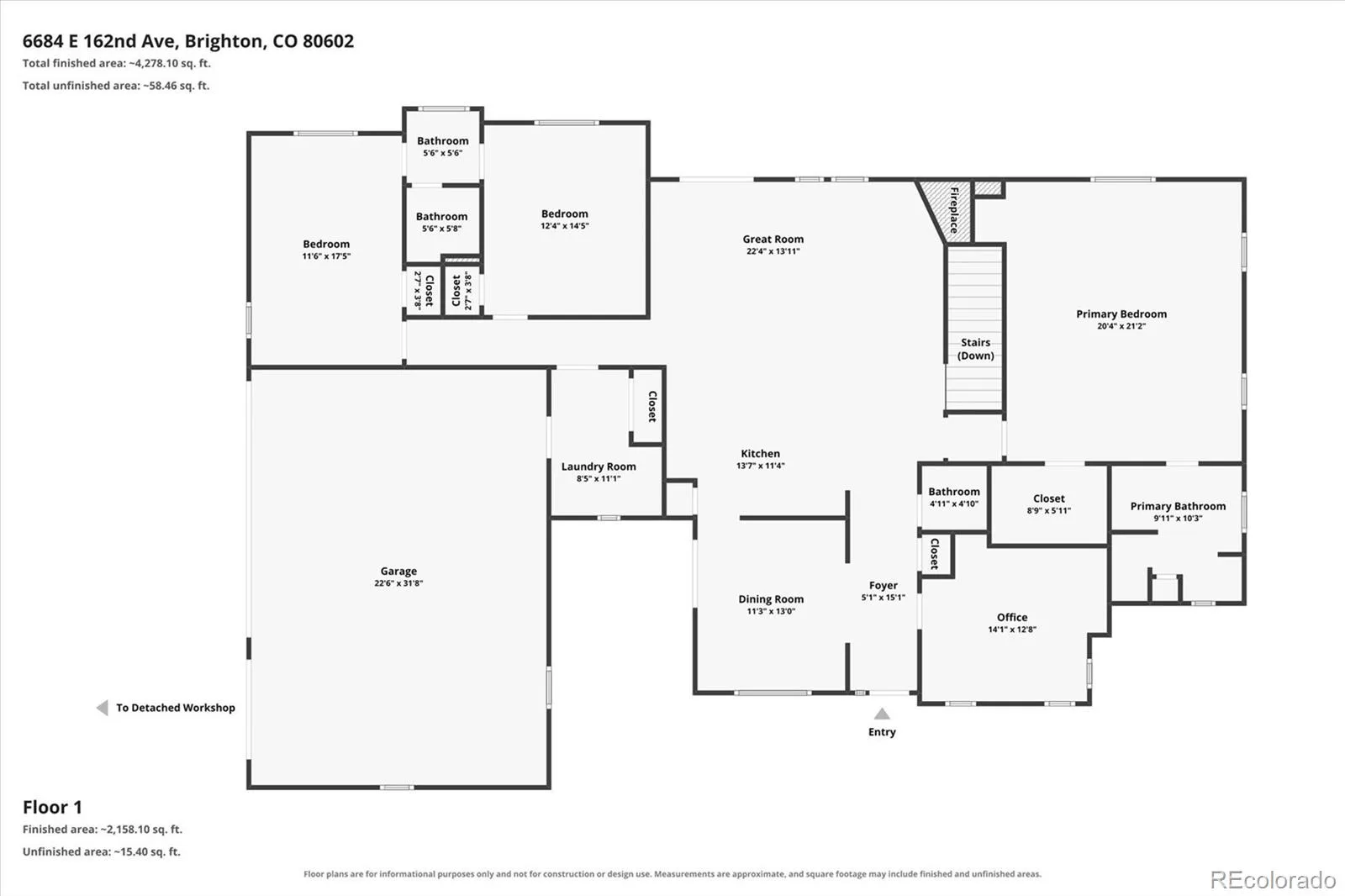 6684 E 162nd Avenue Brighton CO 80602 | MLS #REC8328580 07232026214119 1600 41