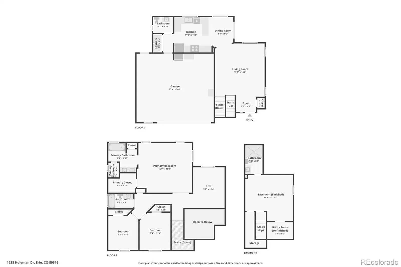 1628 Holeman Drive Erie CO 80516 | MLS #REC8346594 07312026154047 1600 37