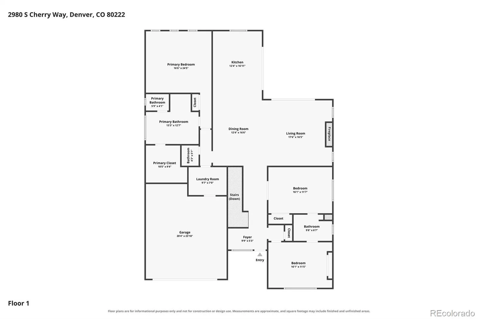 2980 S Cherry Way Denver CO 80222 | MLS #REC8396338 08232026174632 1600 48