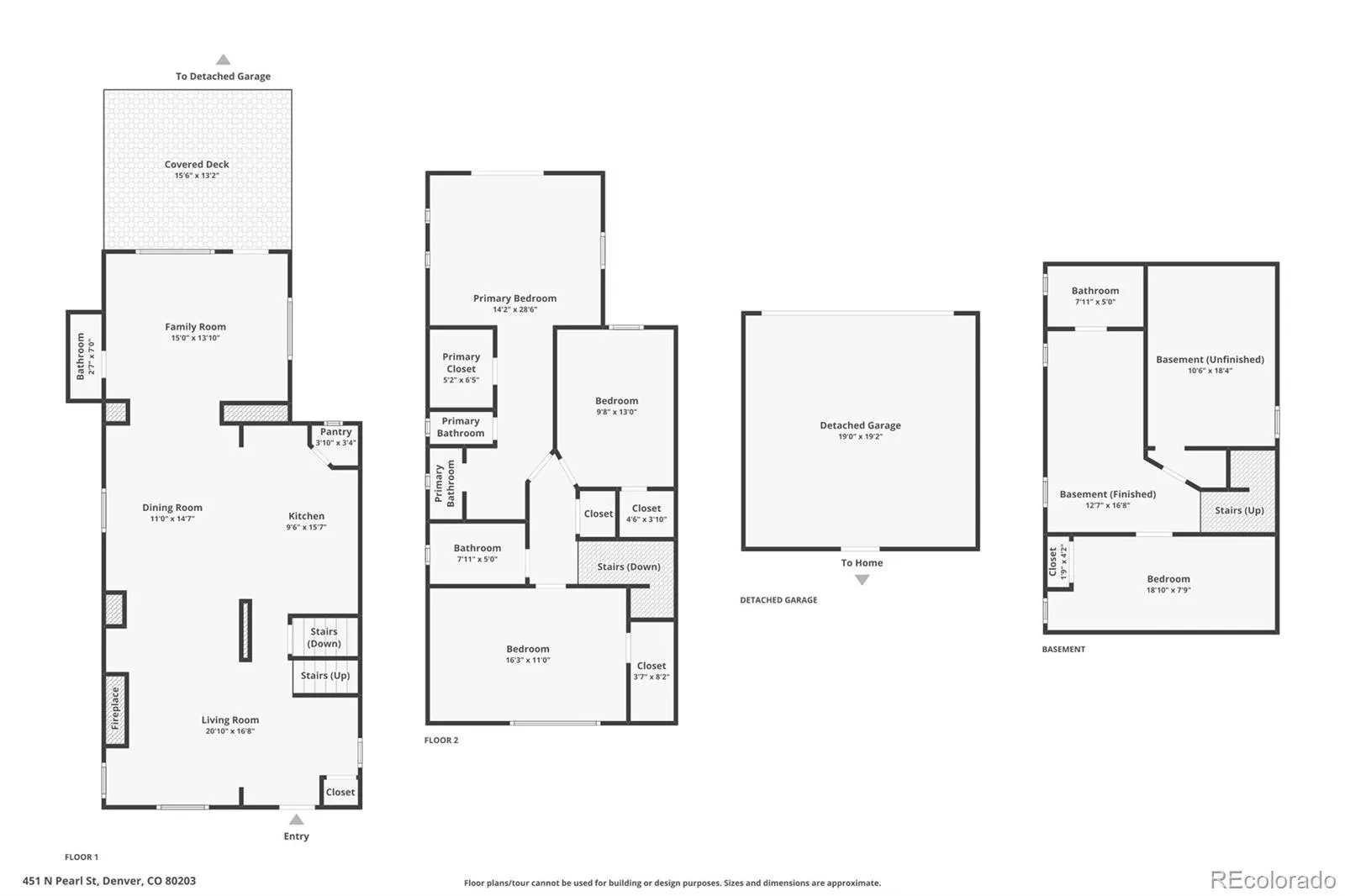 451 N Pearl Street Denver CO 80203 MLS #REC8501007 04242026050727 1600 38