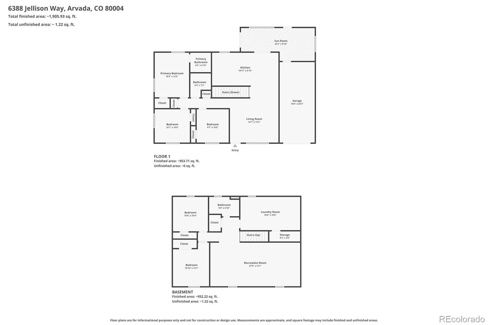 6388 Jellison Way Arvada CO 80004 | MLS #REC8502274 07282026174808 1600 46