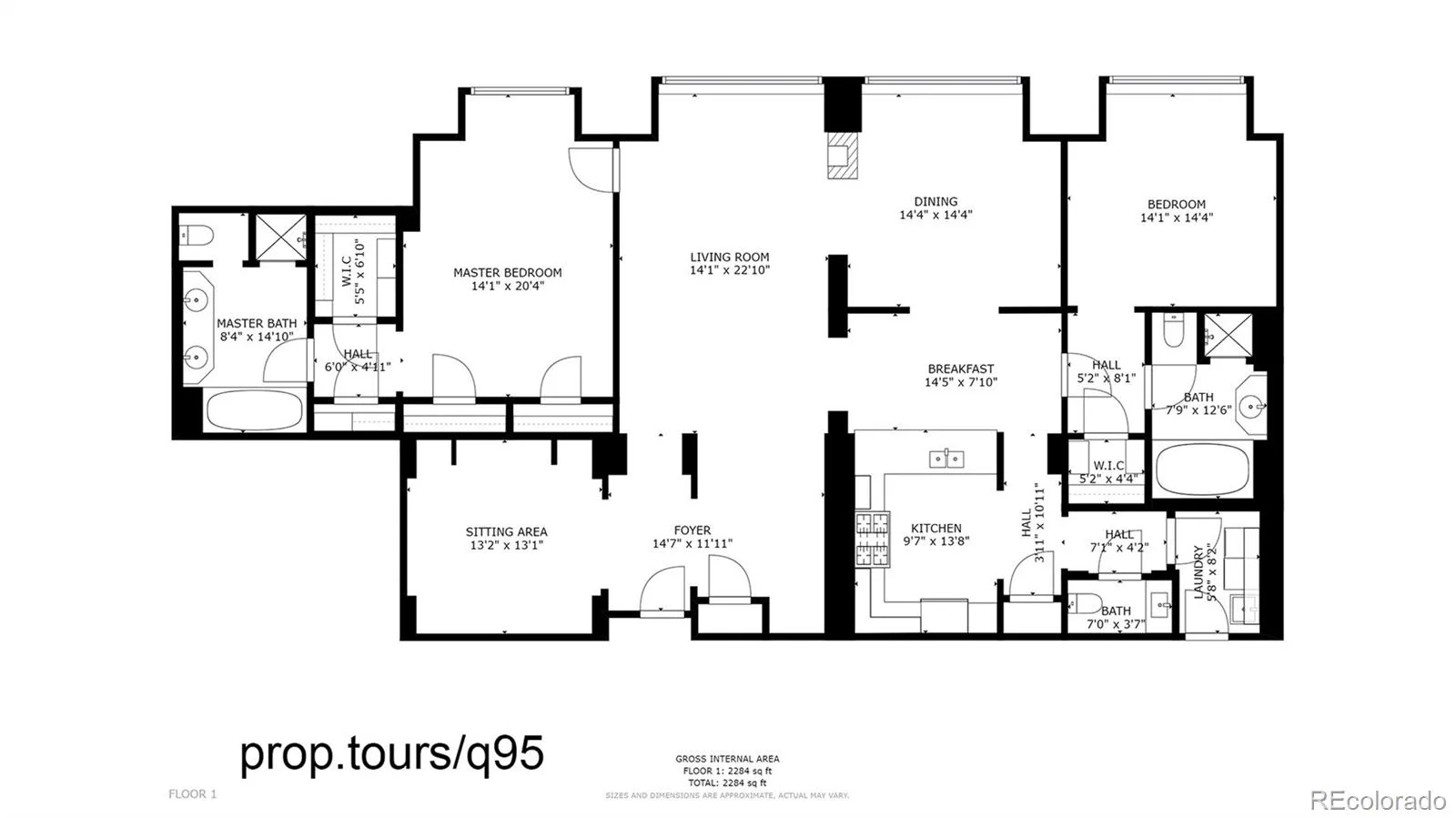 1891 Curtis Street #1613 Denver CO 80202 MLS #REC8521721 07182026005004 1600 32