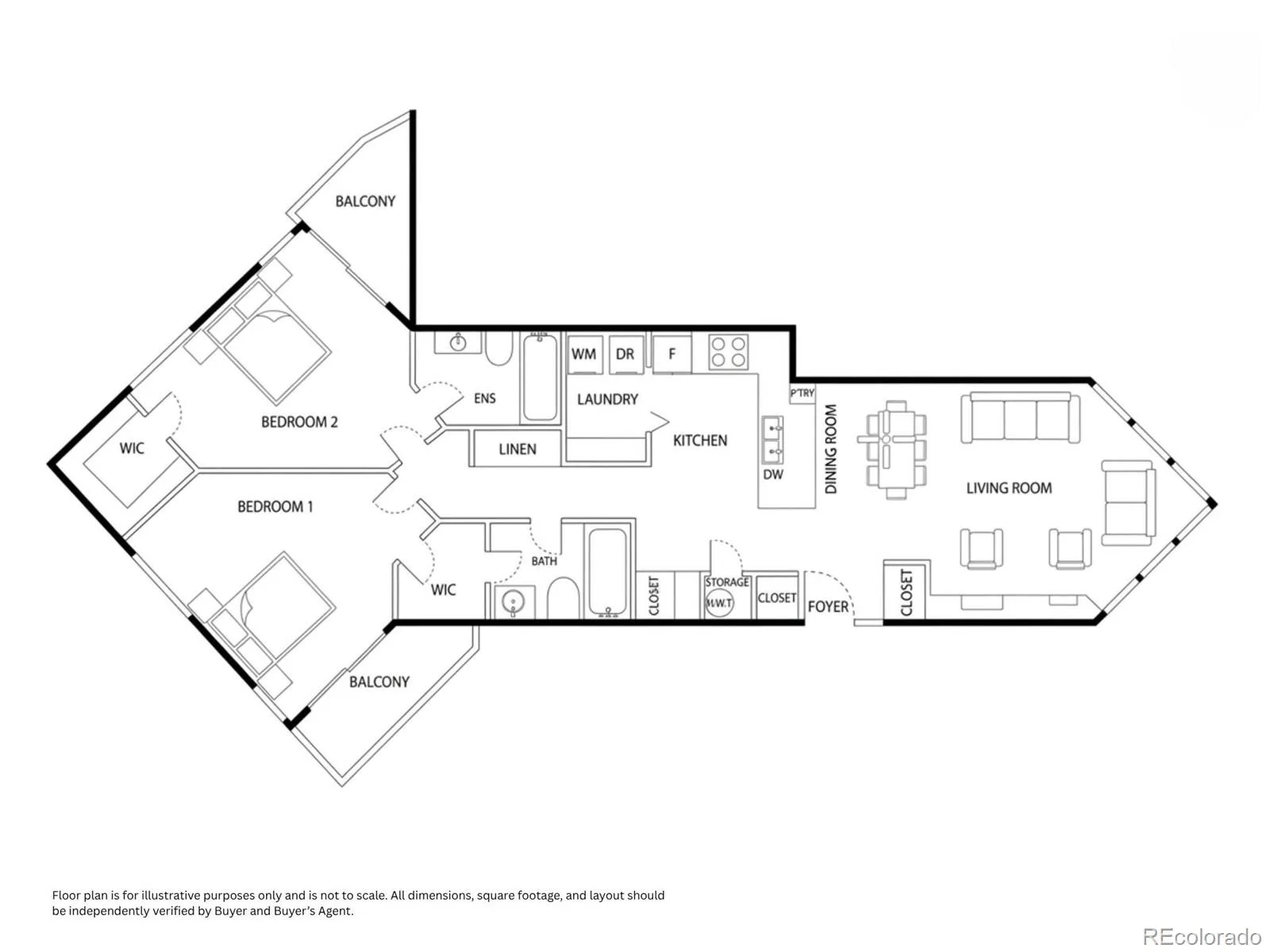 1226 S Monaco Street Parkway #307 #B Denver CO 80224 | MLS #REC8540318 08172026145904 1600 21