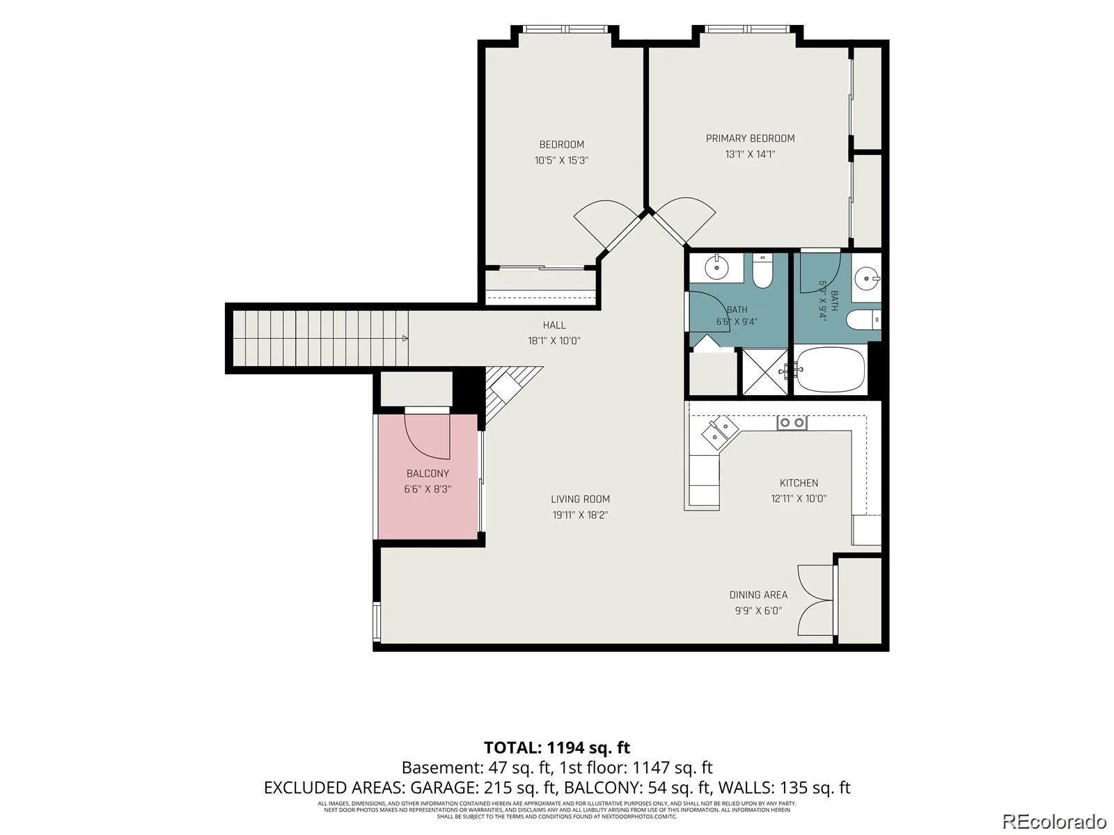3271 E 103rd Place #1305 Thornton CO 80229 | MLS #REC8547994 08132026223747 1600 14