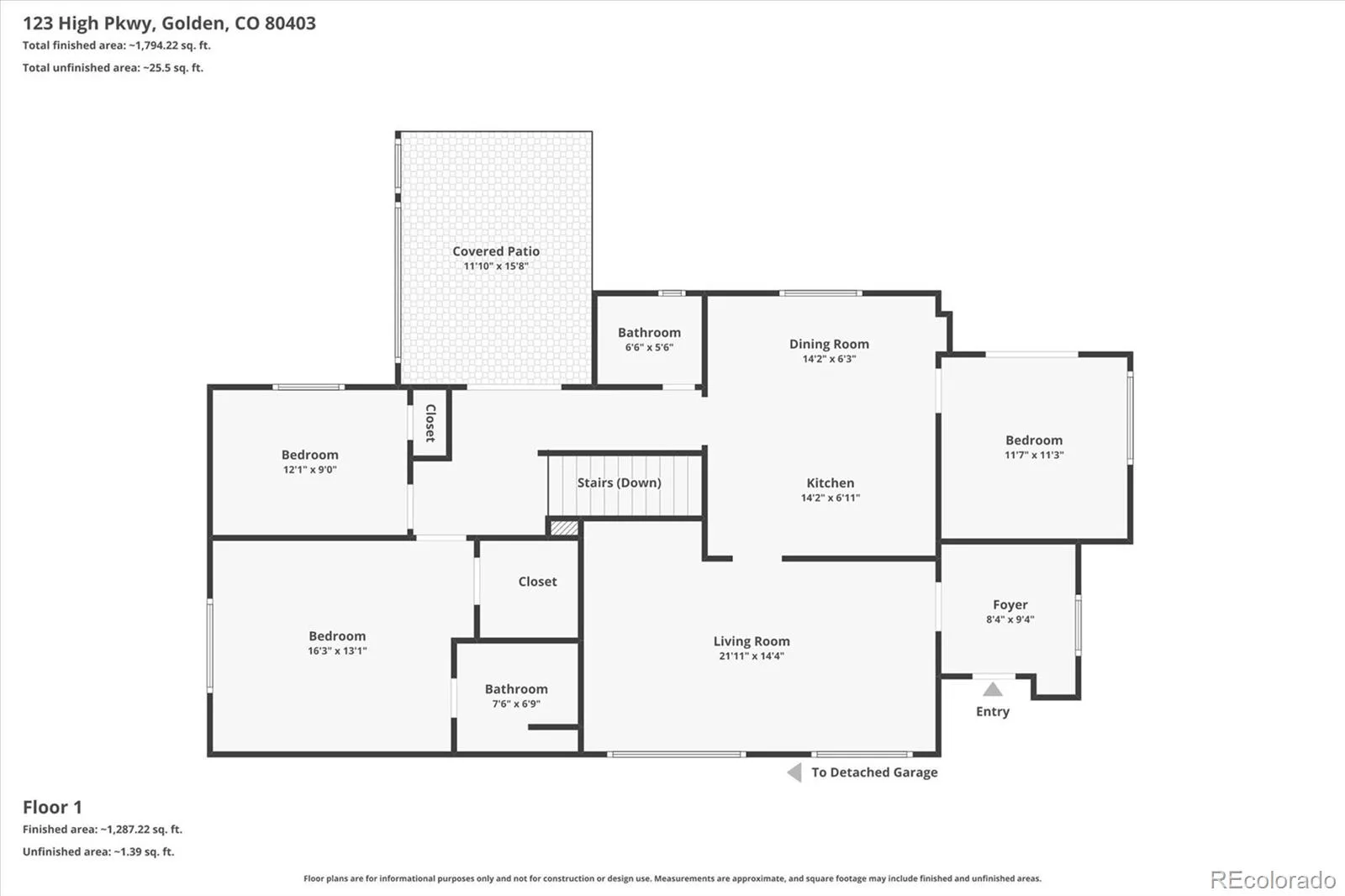 123 High Parkway Golden CO 80403 | MLS #REC8615239 08052026143700 1600 43