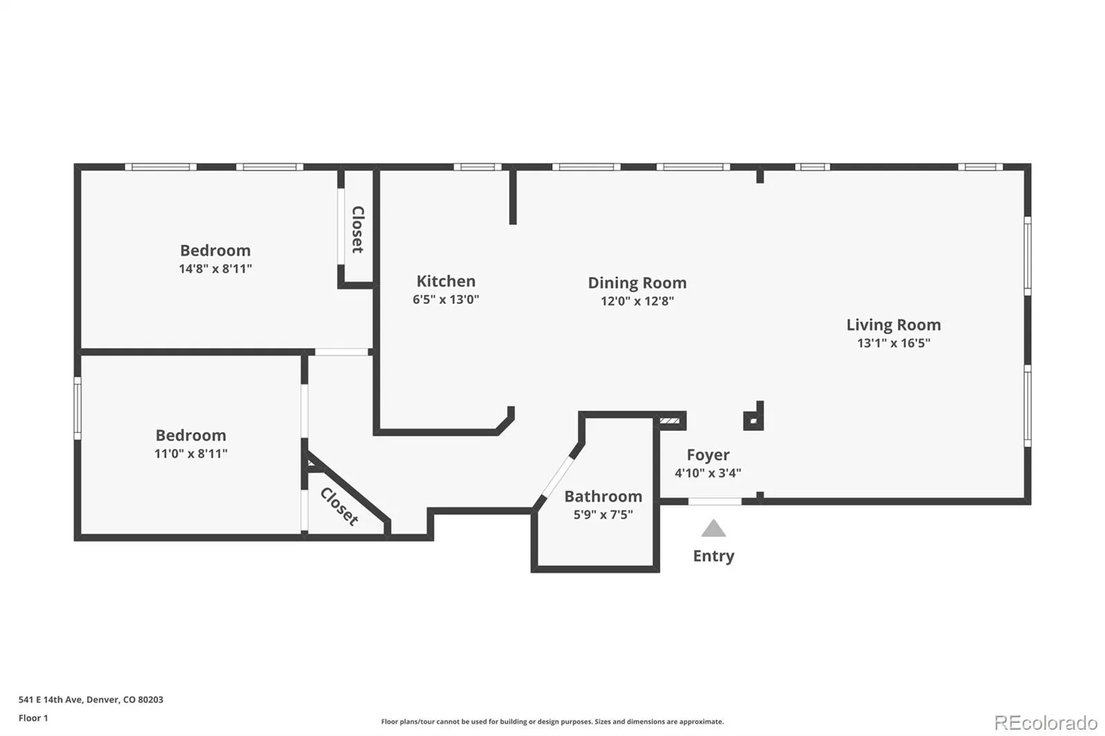 541 E 14th Avenue #6 Denver CO 80203 | MLS #REC8635535 09222026220332 1600 28