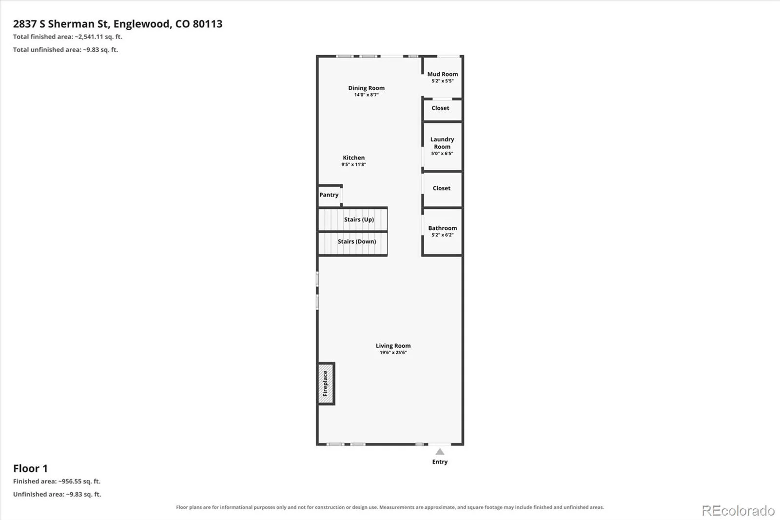 2837 S Sherman Street Englewood CO 80113 | MLS #REC8660885 07222026222051 1600 36