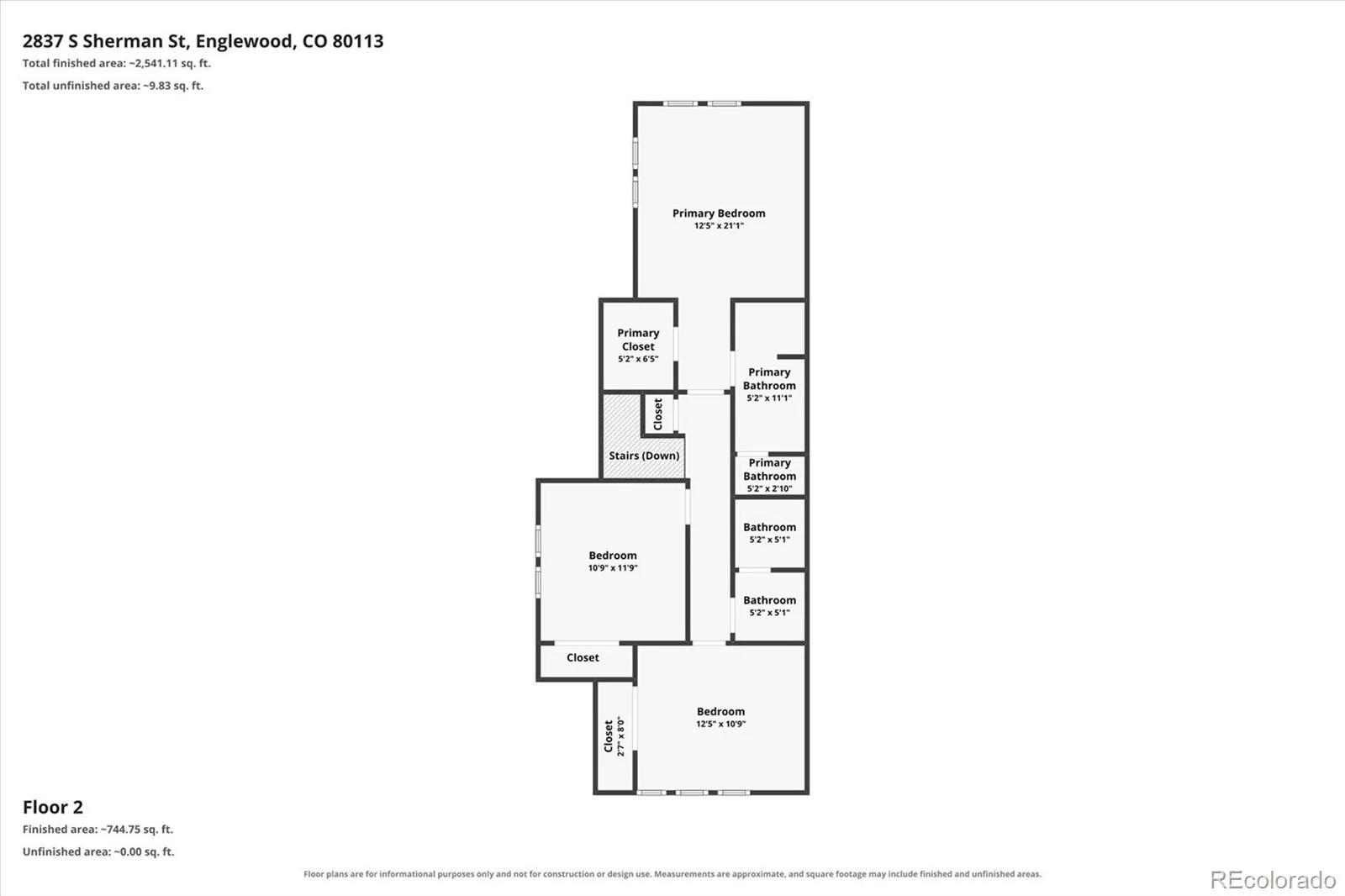 2837 S Sherman Street Englewood CO 80113 | MLS #REC8660885 07222026222051 1600 37