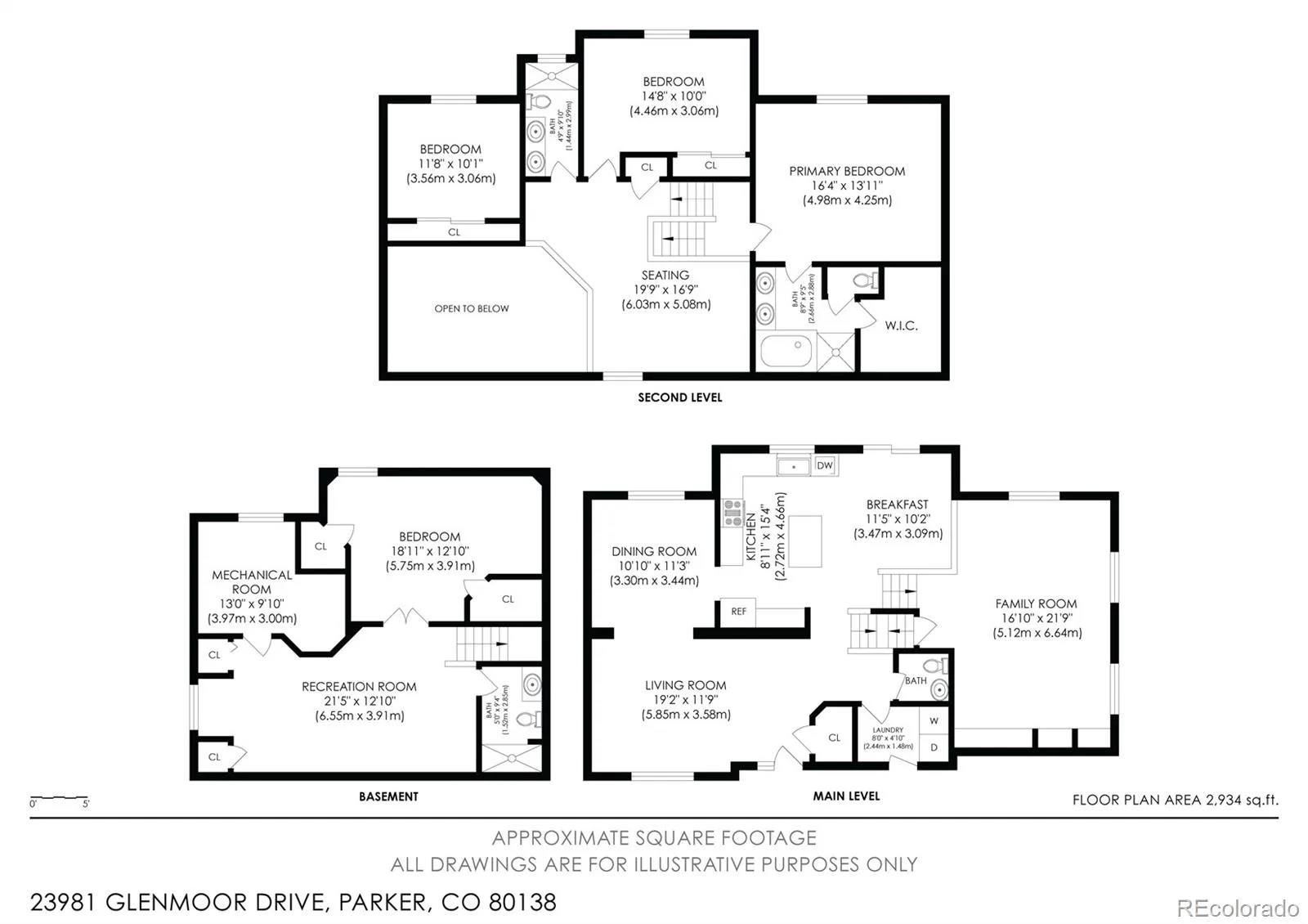 23981 Glenmoor Drive Parker CO 80138 | MLS #REC8763934 07292026142523 1600 45
