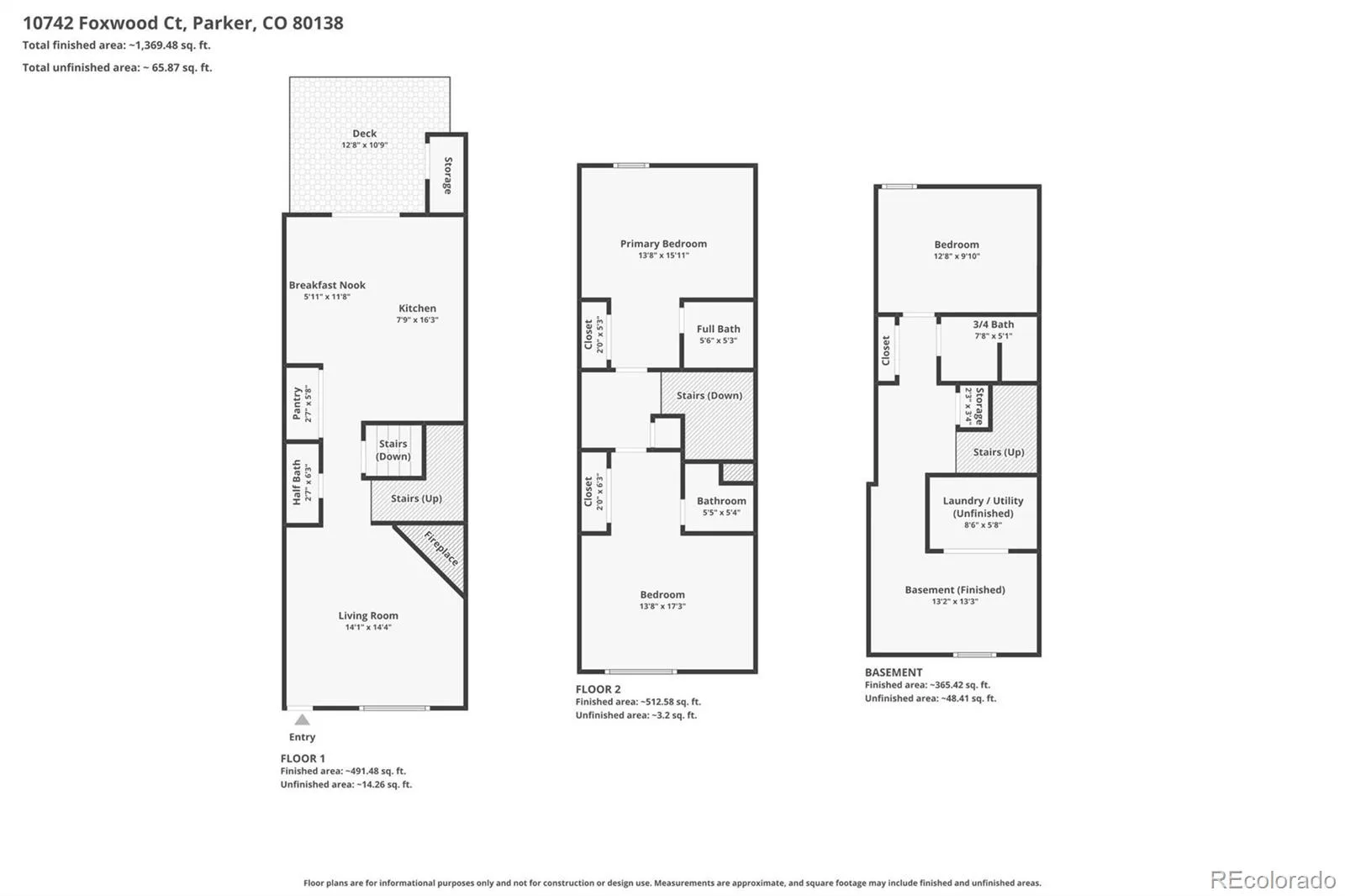 10742 Foxwood Court Parker CO 80138 | MLS #REC8777467 07222026164222 1600 31