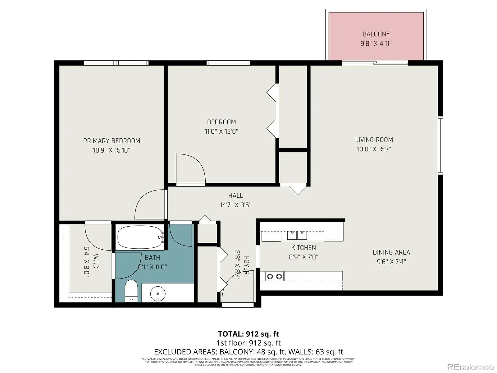 7755 E Quincy Avenue #201A6 Denver CO 80237 MLS #REC8806218 04082026203634 1600 15