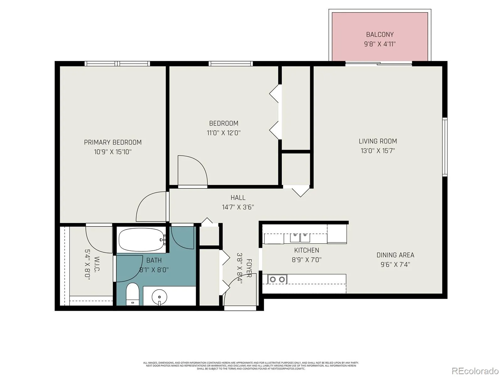7755 E Quincy Avenue #201A6 Denver CO 80237 MLS #REC8806218 04082026203634 1600 16