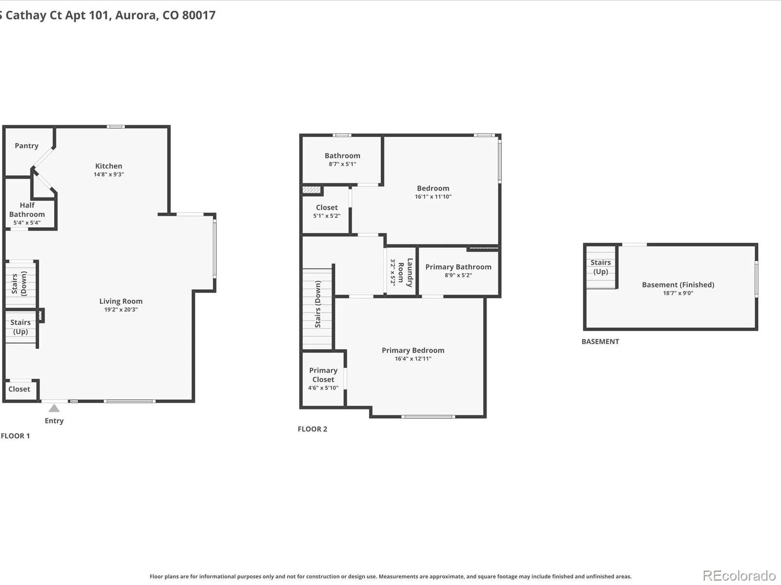 1362 S Cathay Court #101 Aurora CO 80017 MLS #REC8821769 05152026055926 1600 33