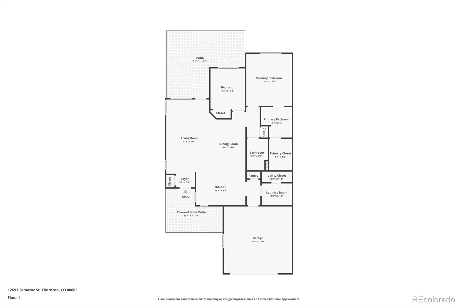 12693 Tamarac Street Thornton CO 80602 | MLS #REC8843881 08122026064504 1600 30