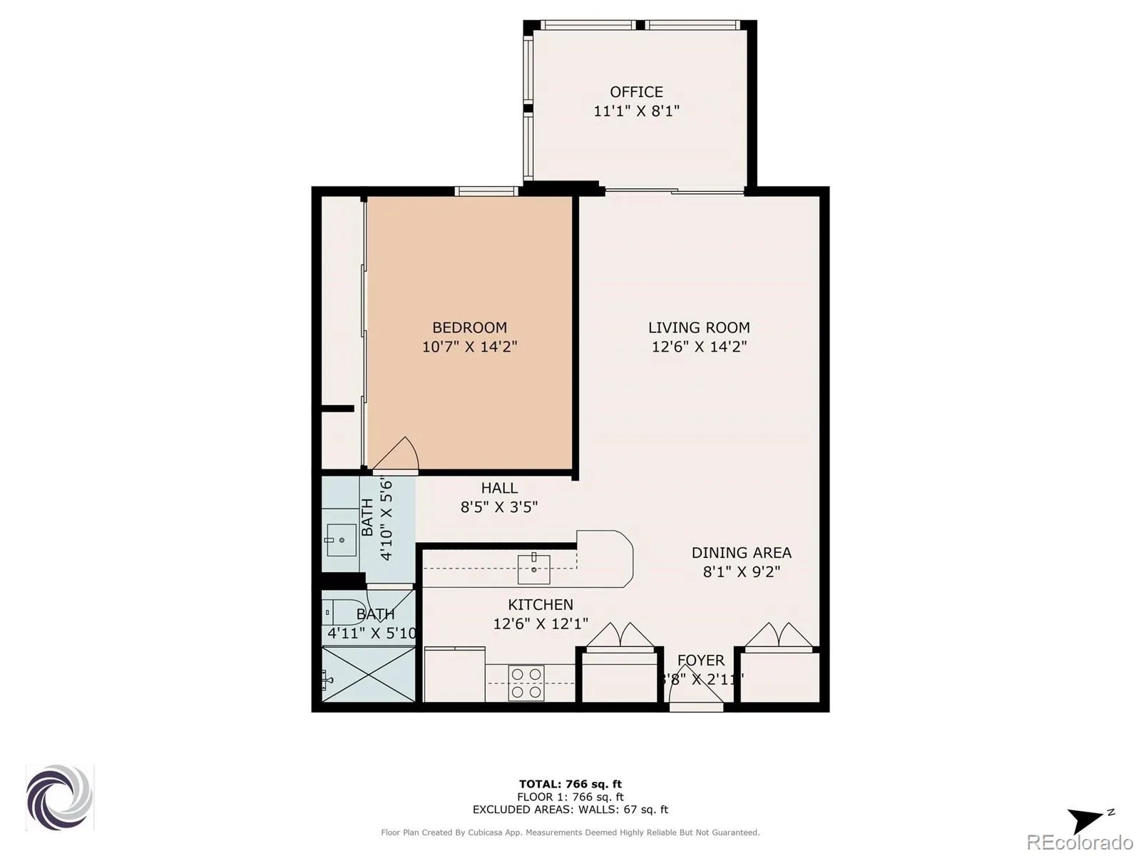 1255 N Ogden Street #605 Denver CO 80218 MLS #REC8846565 06192026040421 1600 22