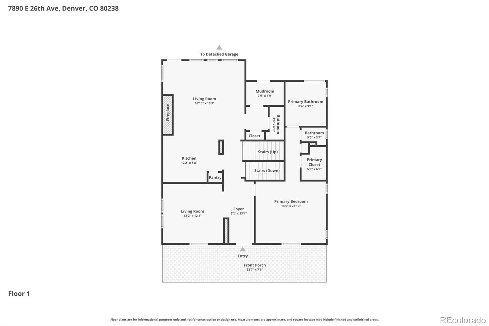 7890 E 26th Avenue Denver CO 80238 MLS #REC8988857 04232026041930 1600 39