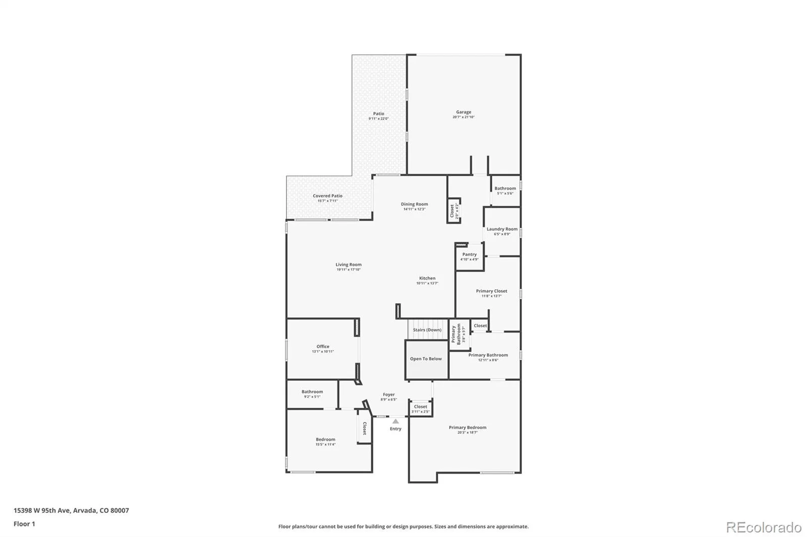 15398 W 95th Avenue Arvada CO 80007 | MLS #REC9020715 07312026225856 1600 48