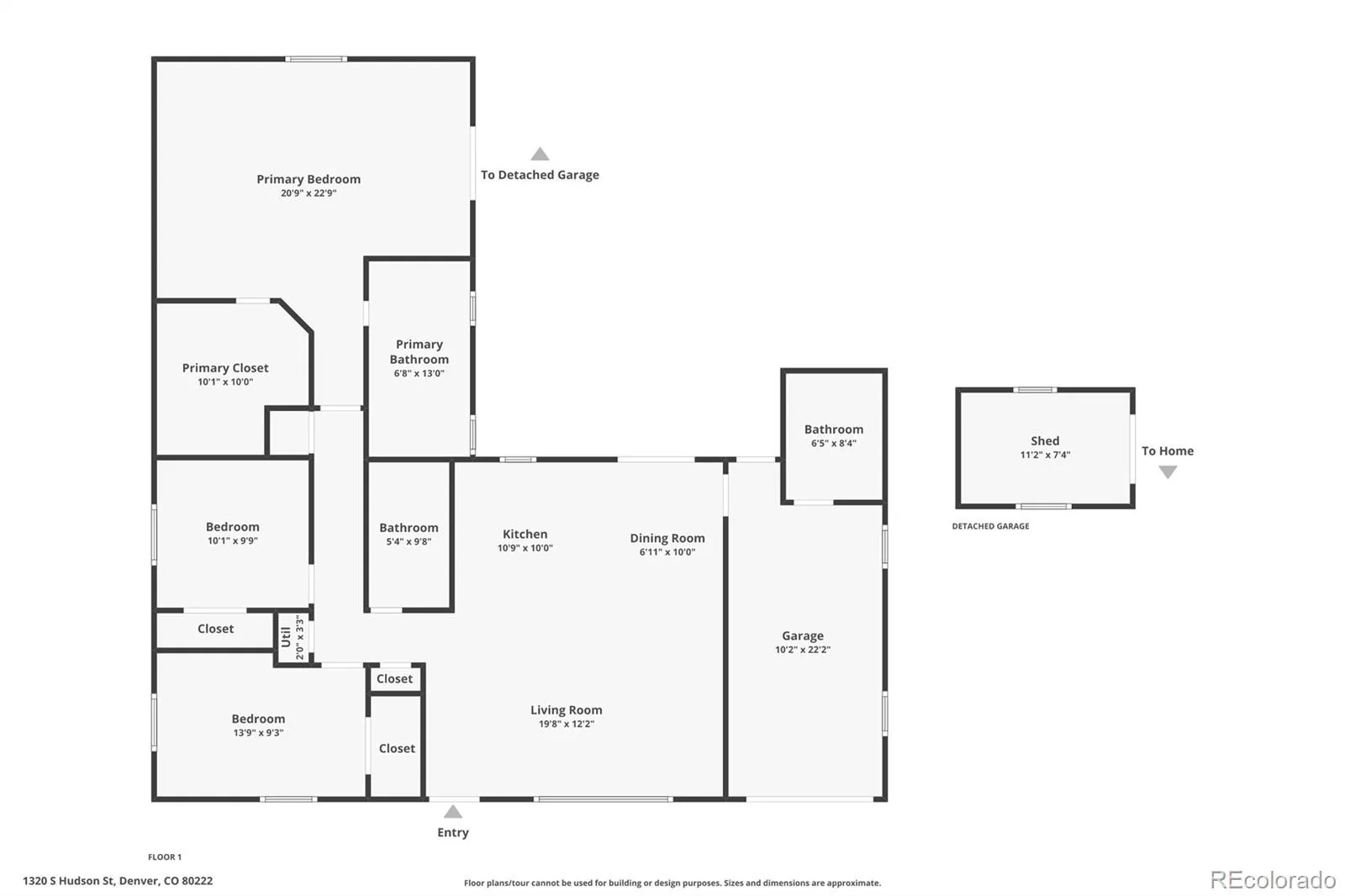 1320 S Hudson Street Denver CO 80222 MLS #REC9092152 07122026034151 1600 49