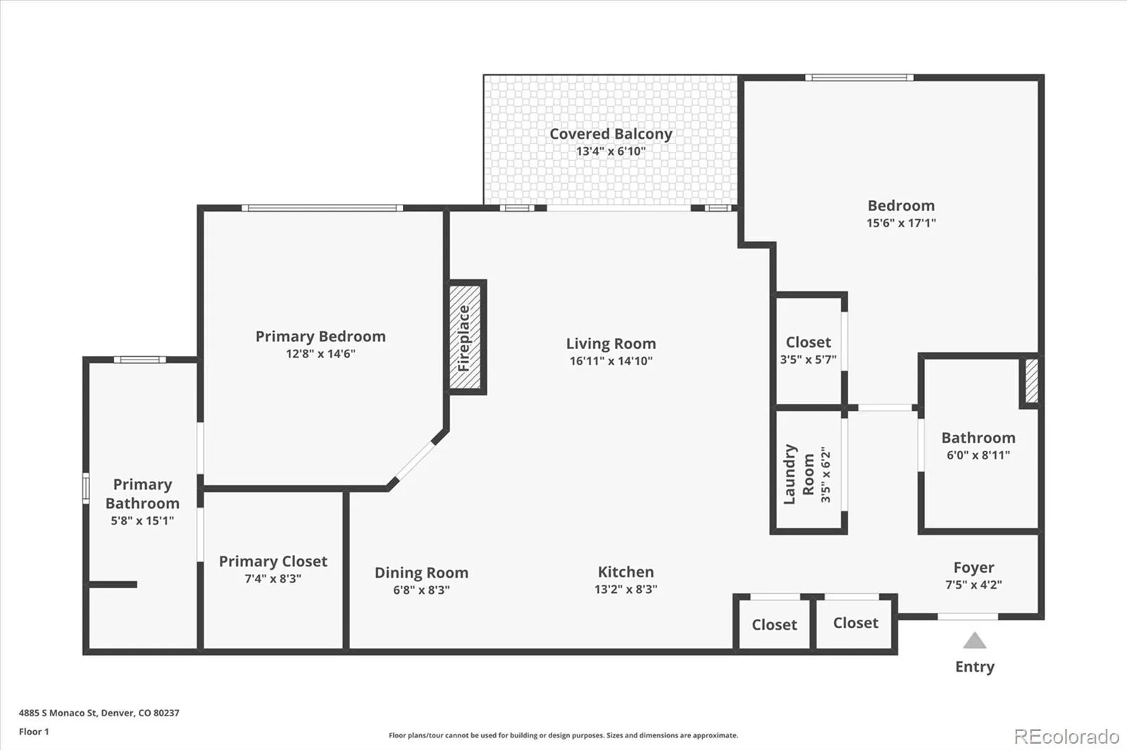 4885 S Monaco Street #207 Denver CO 80237 | MLS #REC9100680 09242026181904 1600 24