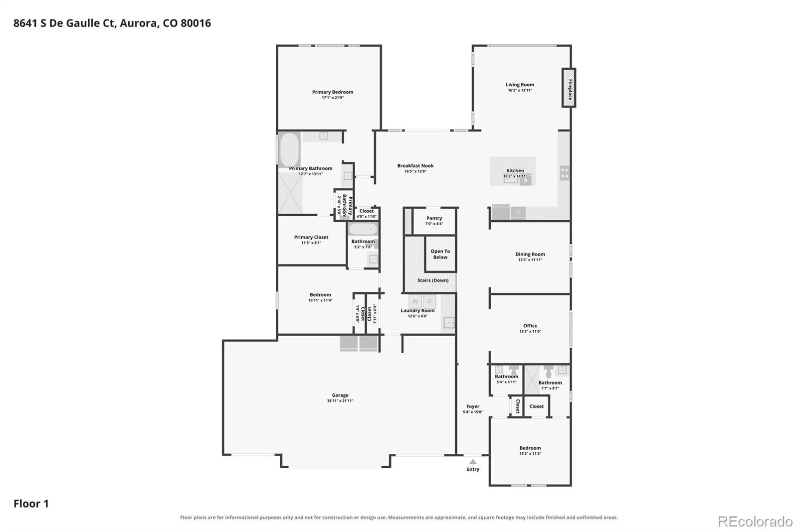 8641 S De Gaulle Court Aurora CO 80016 | MLS #REC9156295 09222026141348 1600 48