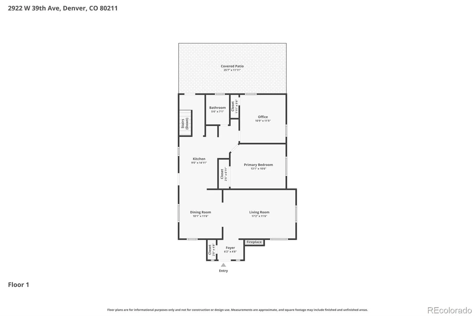 2922 W 39th Avenue Denver CO 80211 MLS #REC9185124 05072026155327 1600 22