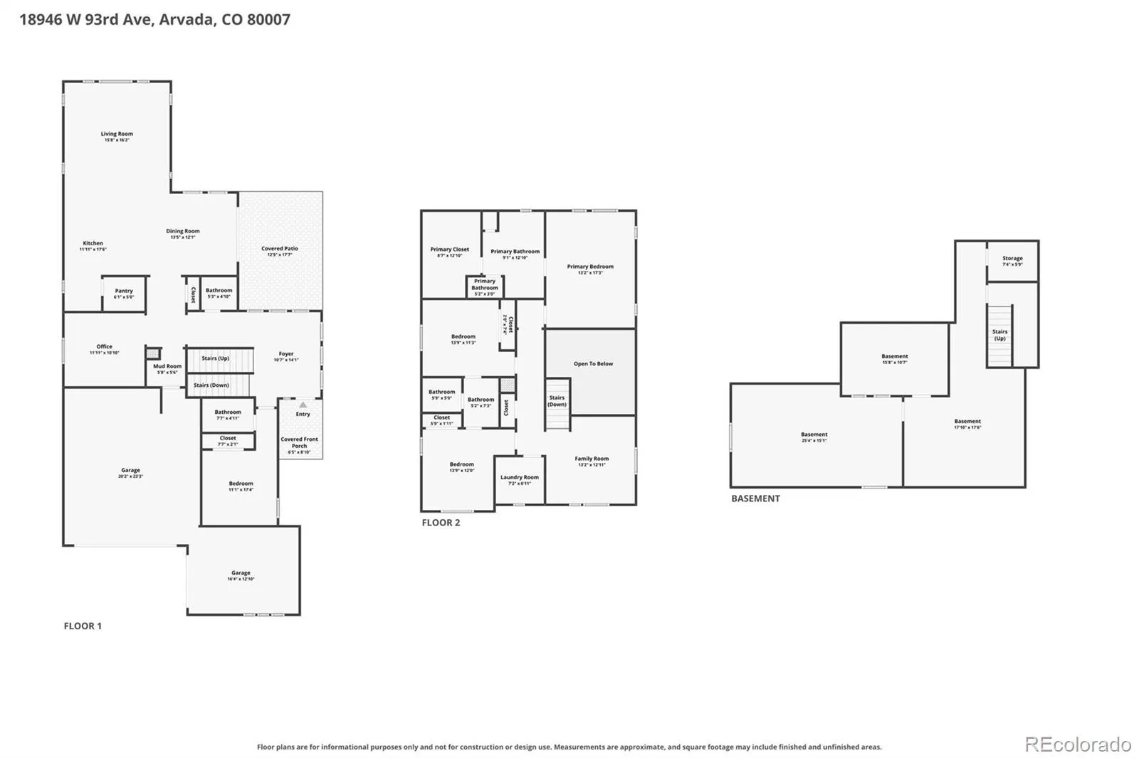 18946 W 93rd Avenue Arvada CO 80007 | MLS #REC9235203 08262026222825 1600 26