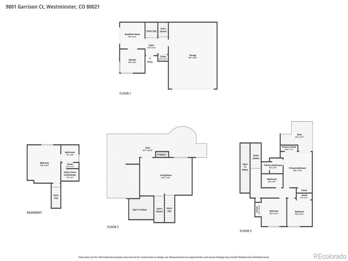9801 Garrison Court Broomfield CO 80021 | MLS #REC9237459 08282026011135 1200 38