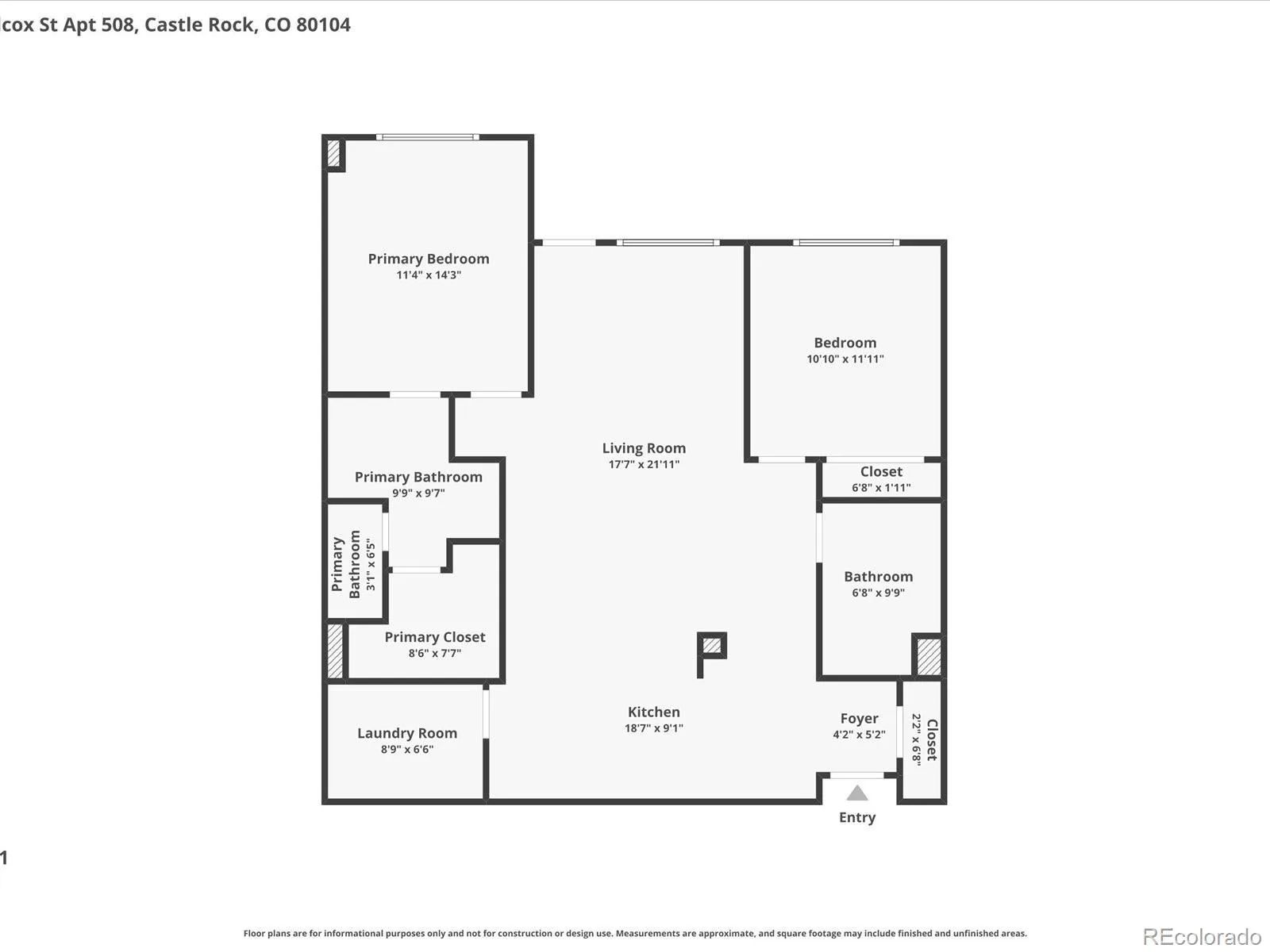 20 Wilcox Street #508 Castle Rock CO 80104 | MLS #REC9306271 07102026003548 1600 49