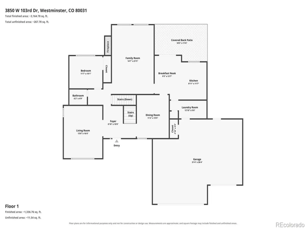 3850 W 103rd Drive Westminster CO 80031 | MLS #REC9330104 08102026203007 1200 41