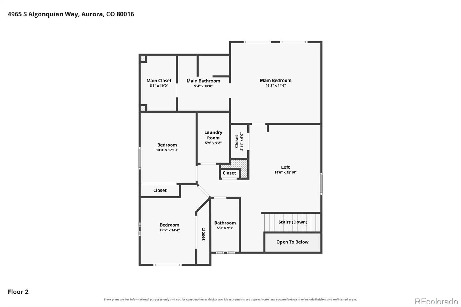 4965 S Algonquian Way Aurora CO 80016 | MLS #REC9373835 07302026214757 1600 26