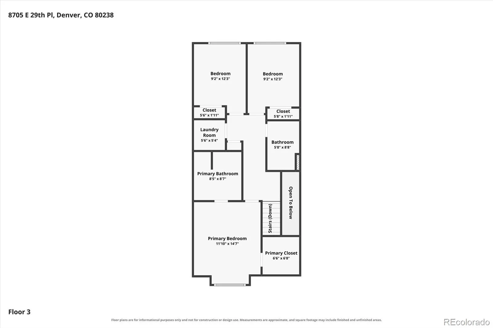 8705 E 29th Place Denver CO 80238 | MLS #REC9402527 08032026224622 1600 44