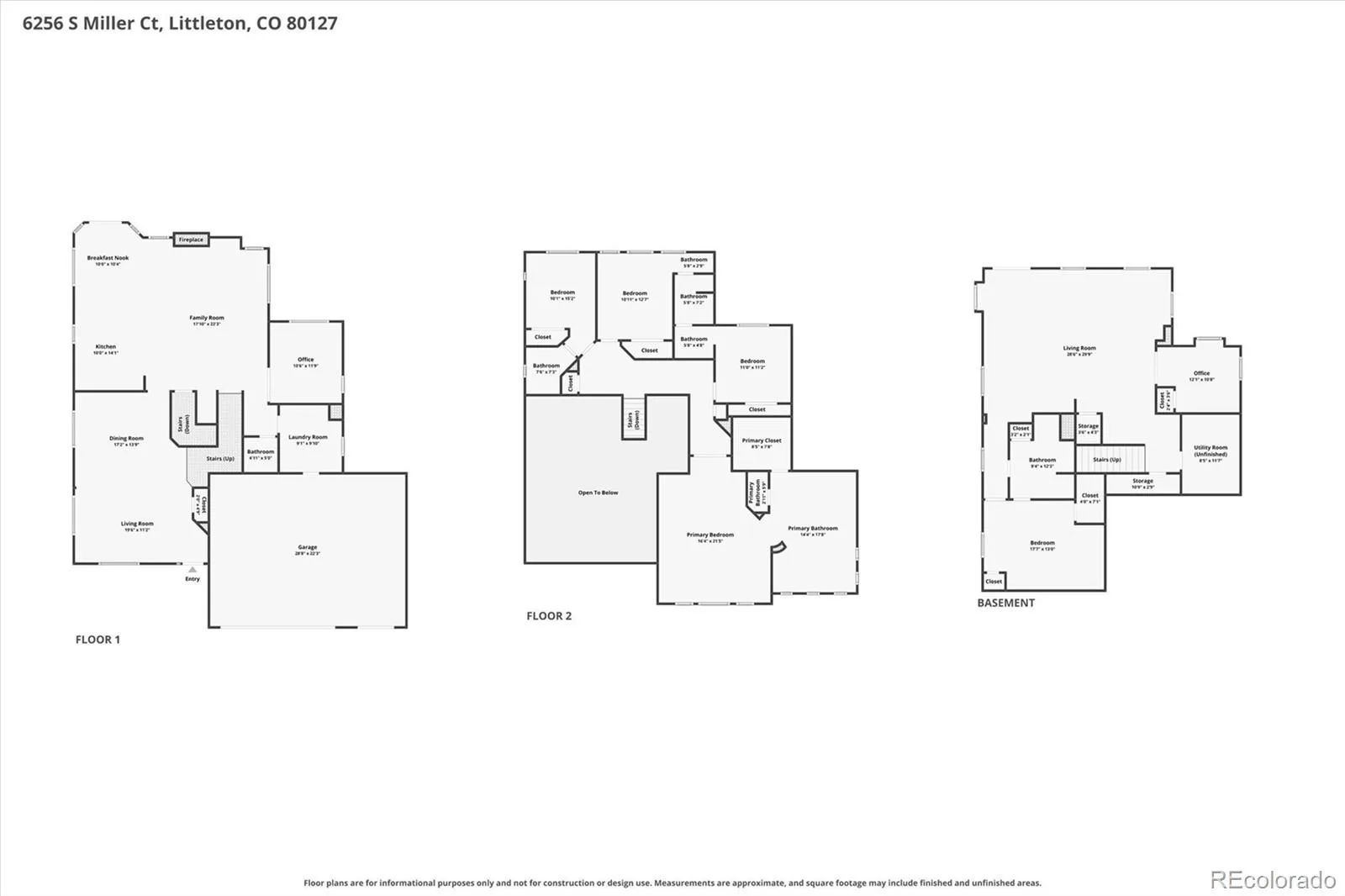 6256 S Miller Court Littleton CO 80127 | MLS #REC9415646 08152026191837 1600 49