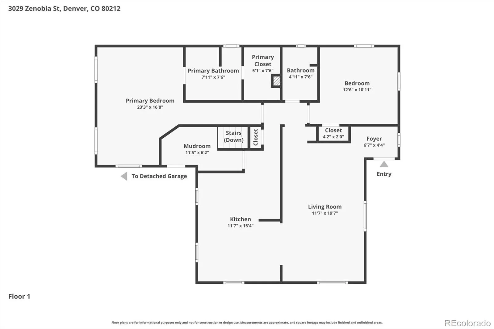 3029 Zenobia Street Denver CO 80212 MLS #REC9420620 05282026023305 1600 43