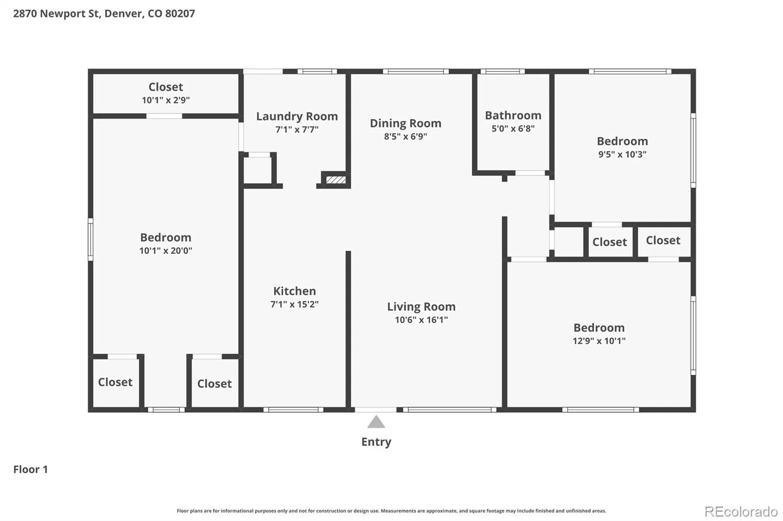 2870 Newport Street Denver CO 80207 MLS #REC9442268 06182026173901 1600 27
