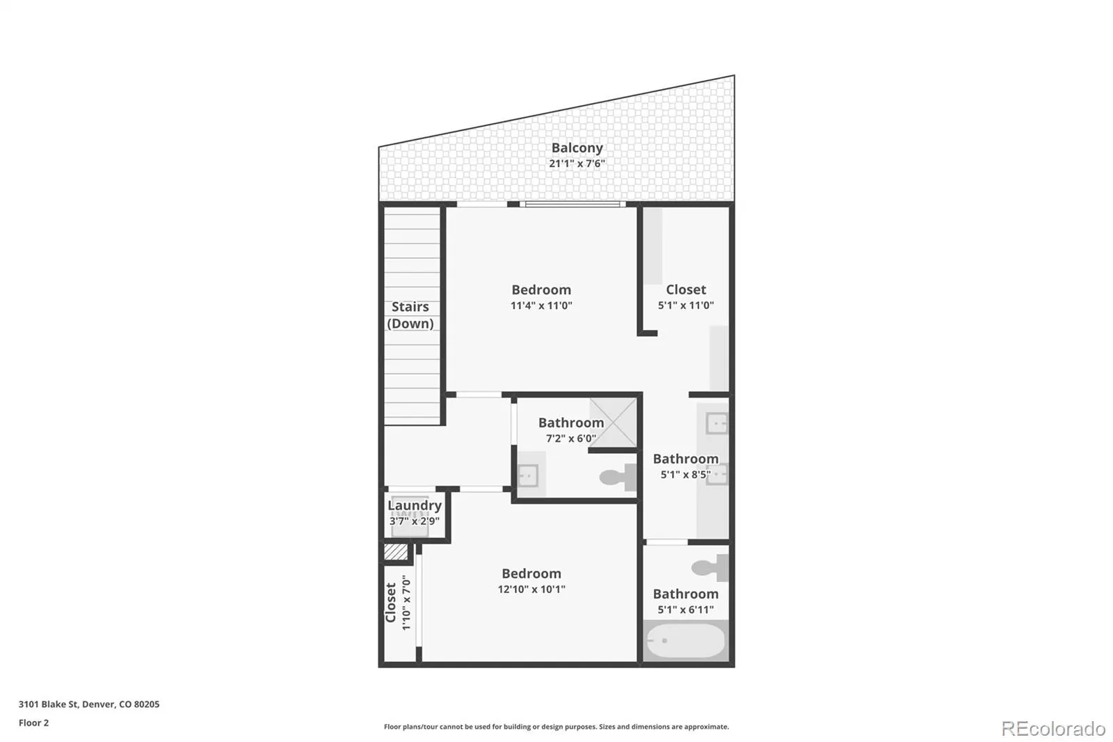3101 Blake Street #309 Denver CO 80205 MLS #REC9449121 05062026195419 1600 31