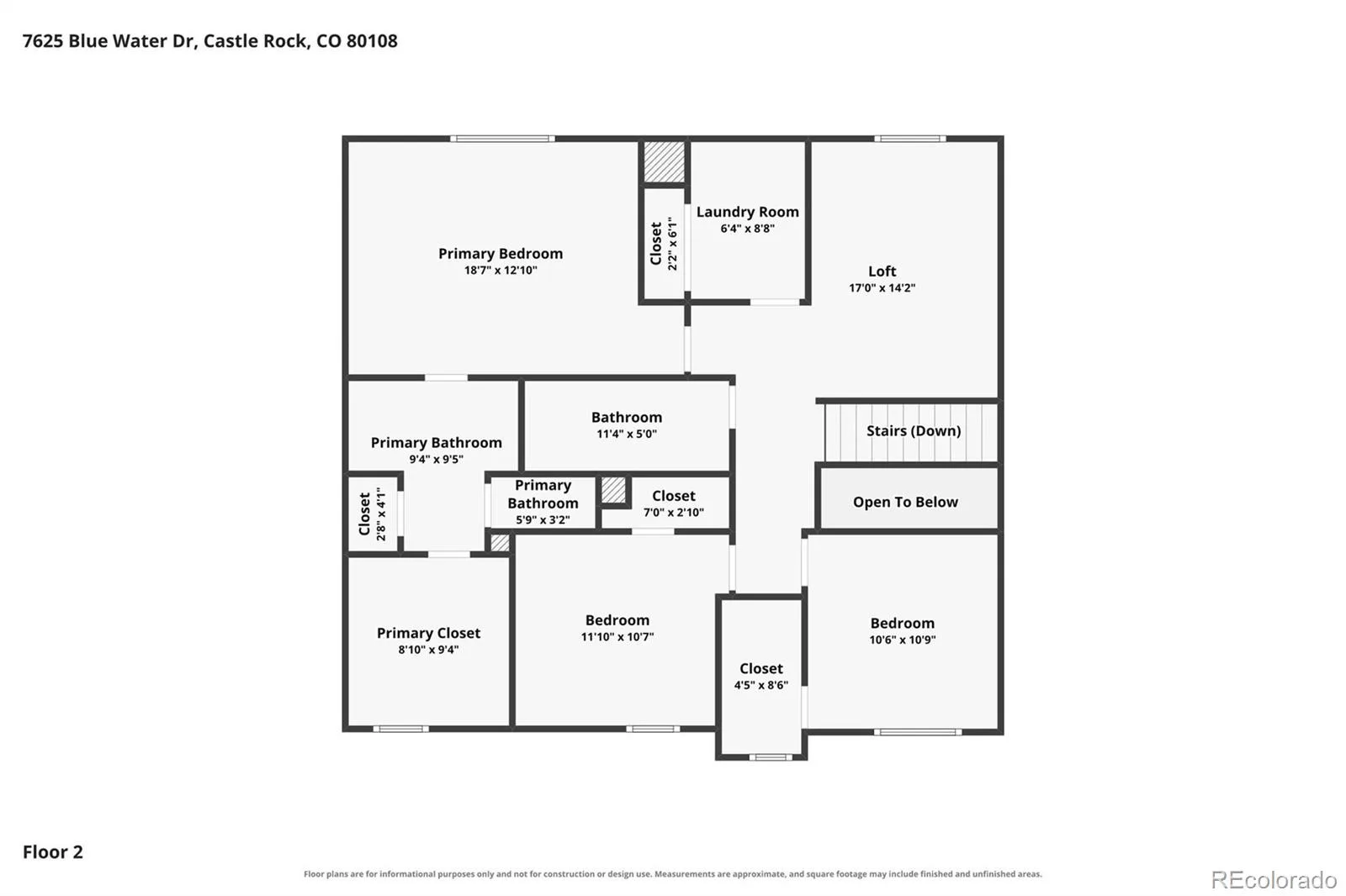 7625 Blue Water Drive Castle Rock CO 80108 | MLS #REC9454007 09012026042651 1600 32