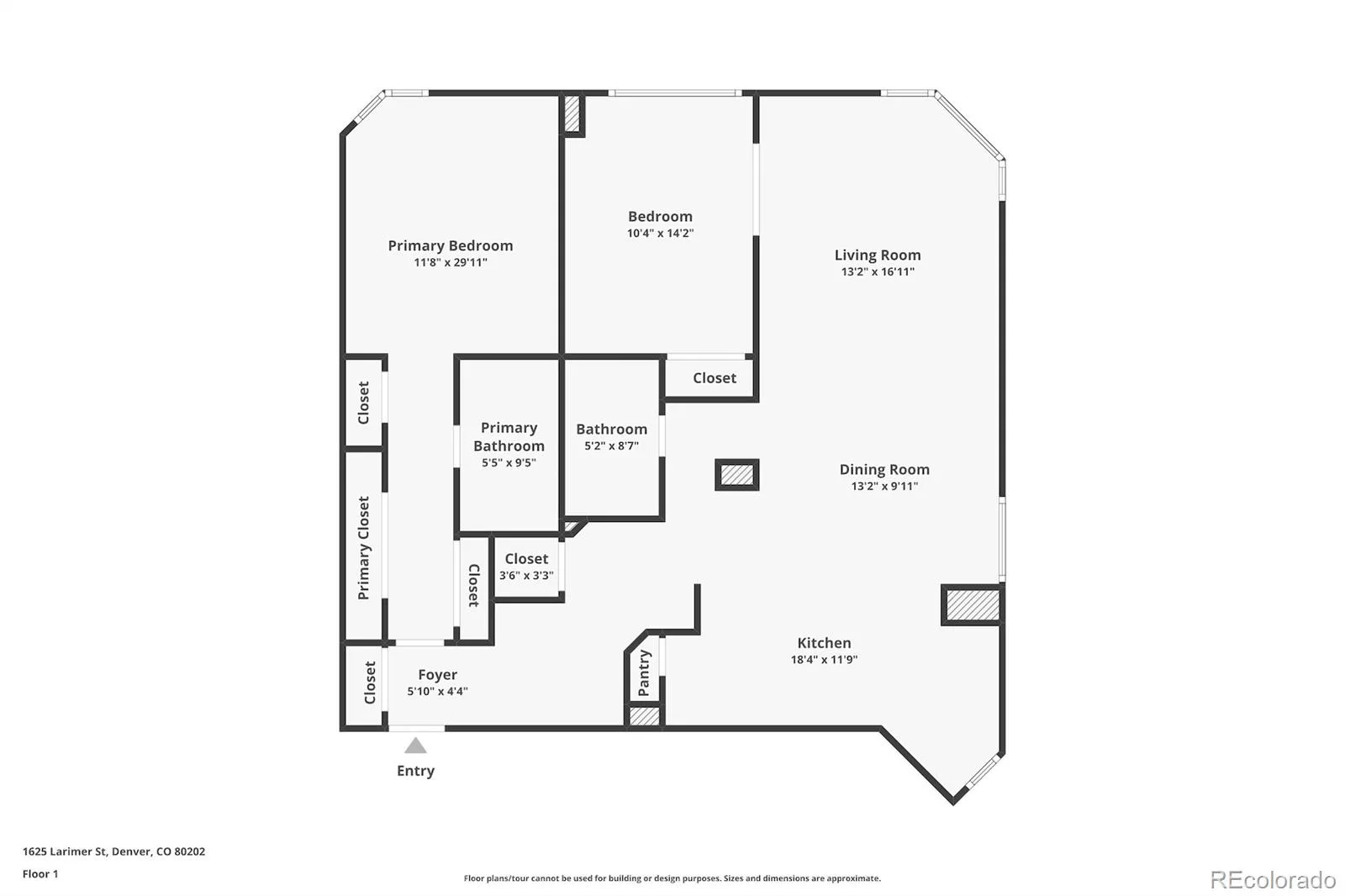 1625 Larimer Street #1507 Denver CO 80202 | MLS #REC9461201 09302026124303 1600 25