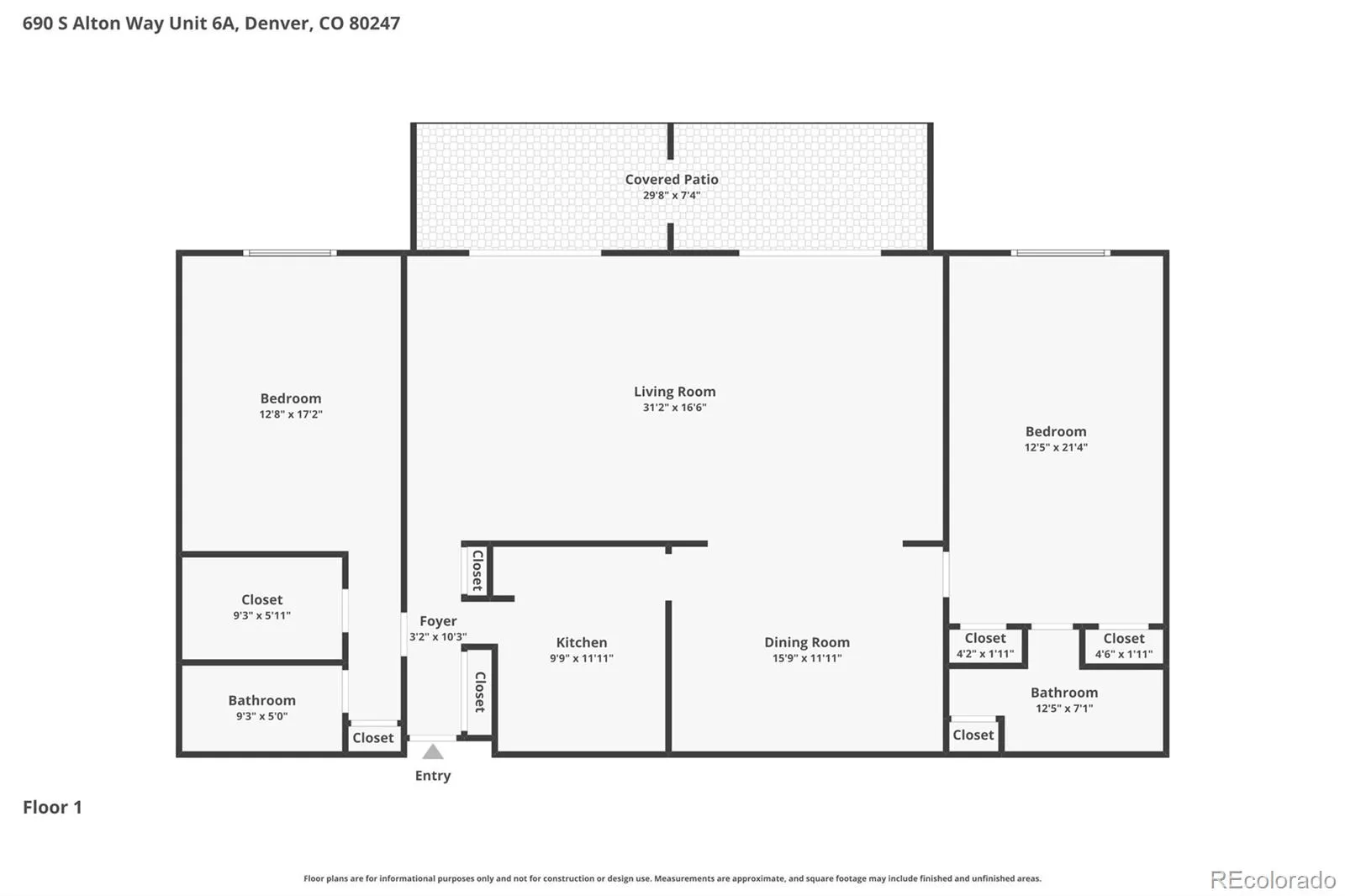 690 S Alton Way #6A Denver CO 80247 MLS #REC9476446 05282026020601 1600 42