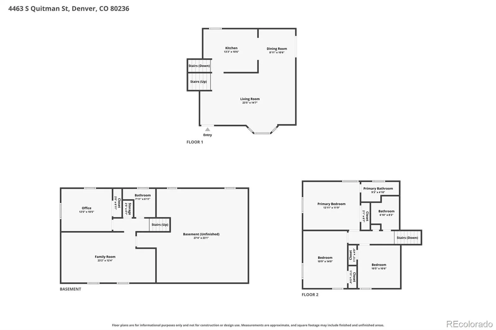 4463 S Quitman Street Denver CO 80236 | MLS #REC9543196 08102026193217 1600 36