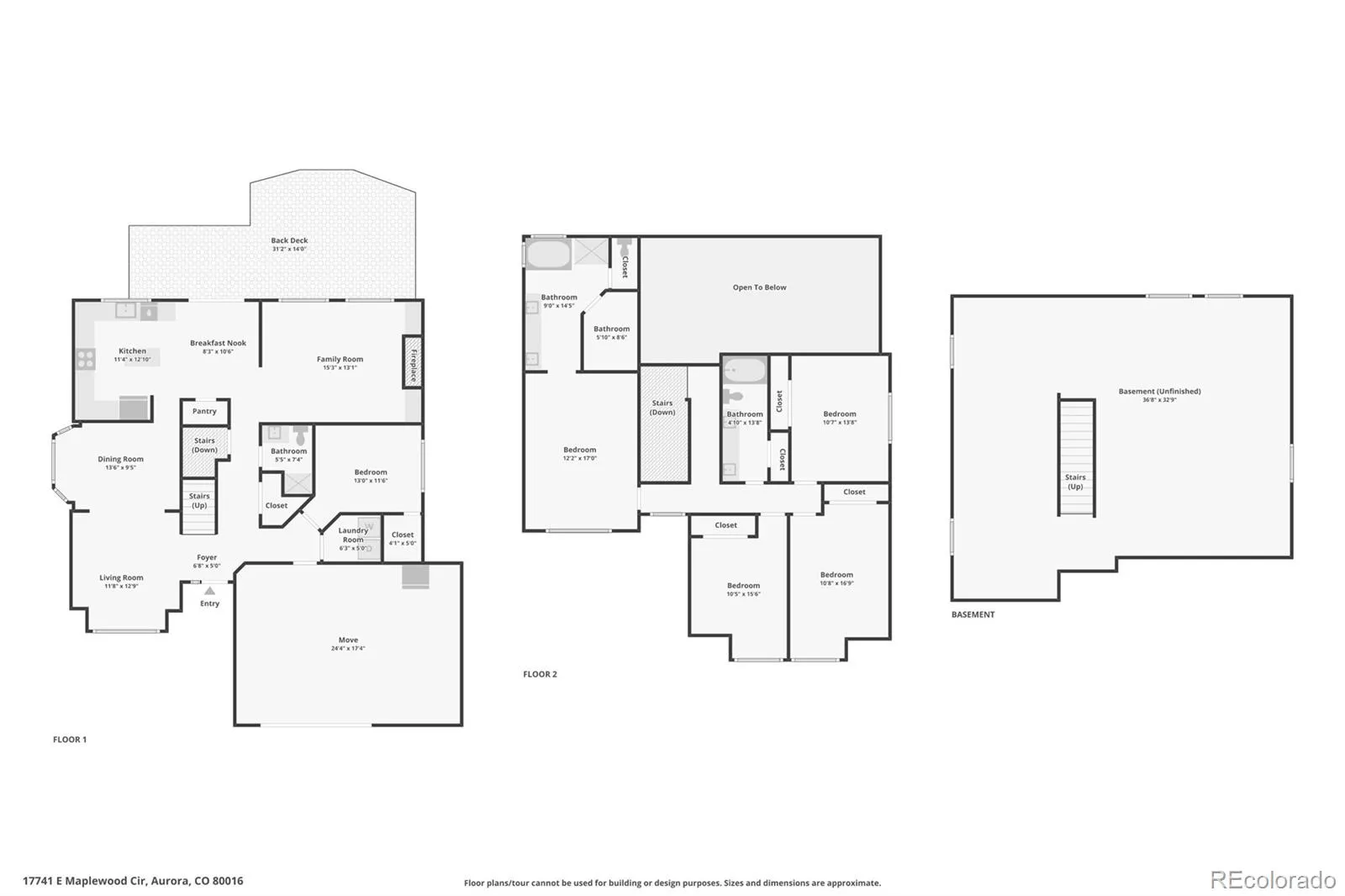17741 E Maplewood Circle Aurora CO 80016 MLS #REC9561835 04282026173339 1600 49