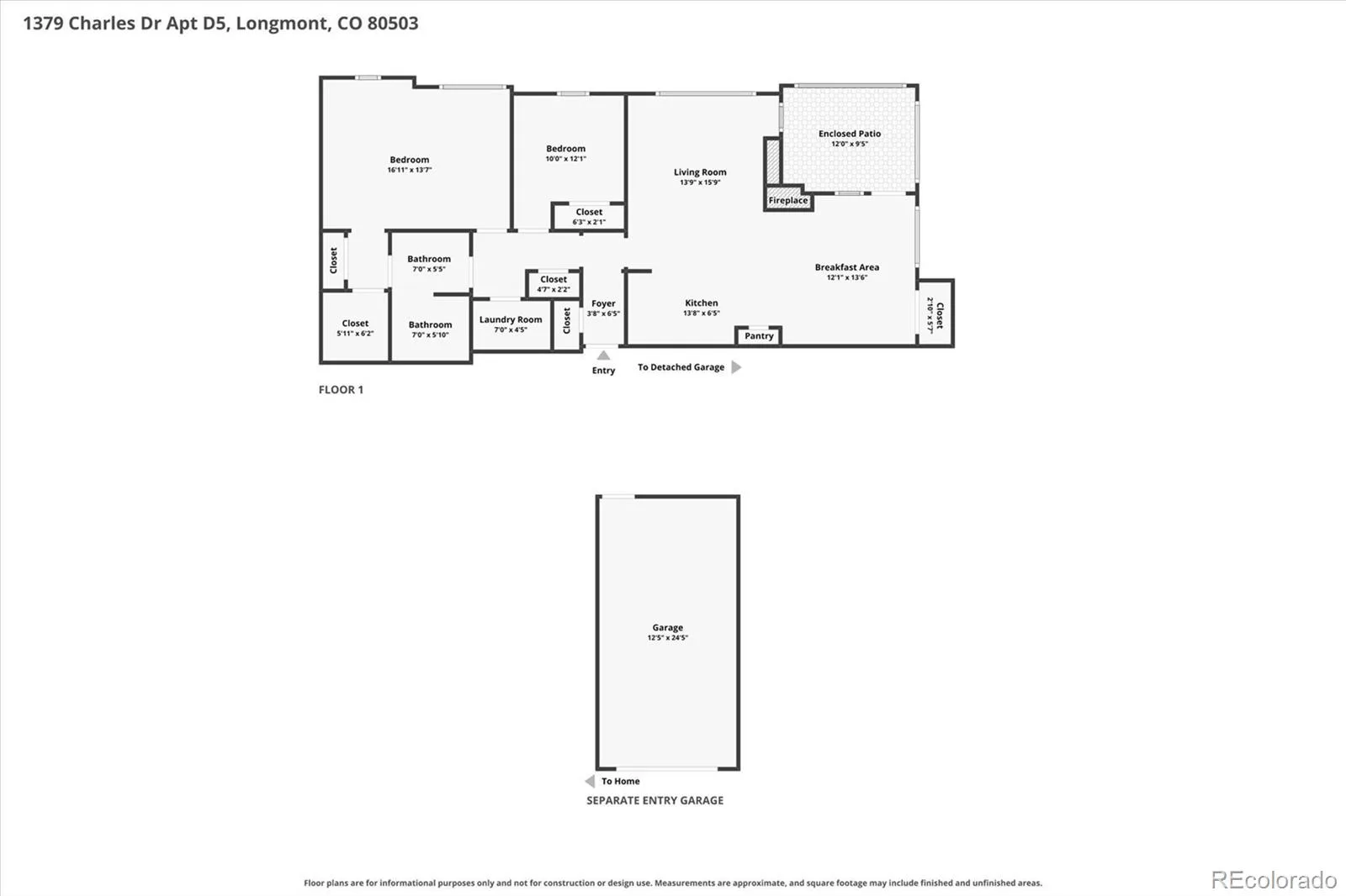 1379 Charles Drive #D5 #D Longmont CO 80503 | MLS #REC9584881 08182026223650 1600 28