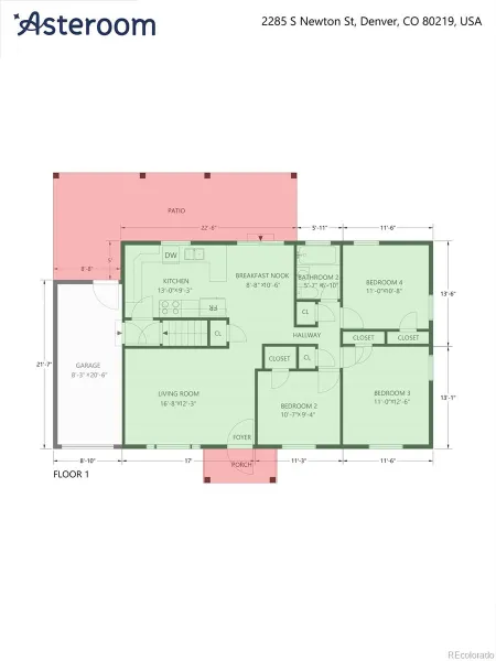 2285 S Newton Street Denver CO 80219 MLS #REC9588623 05162026050426 800 25