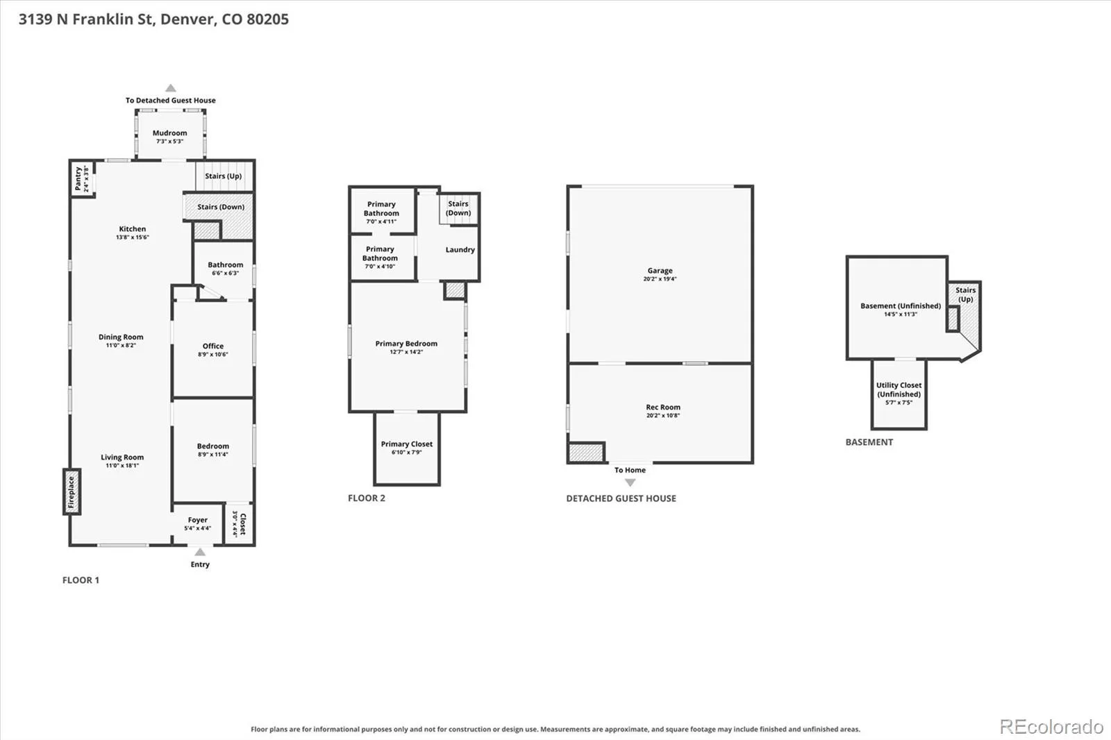 3139 N Franklin Street Denver CO 80205 | MLS #REC9656358 08242026160905 1600 41