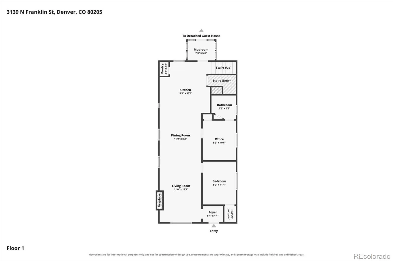 3139 N Franklin Street Denver CO 80205 | MLS #REC9656358 08242026160905 1600 42