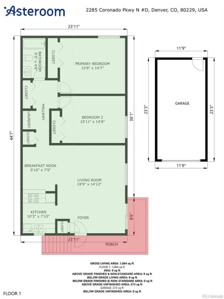 2285 Coronado Parkway #D Denver CO 80229 | MLS #REC9706658 07092026130706 800 18